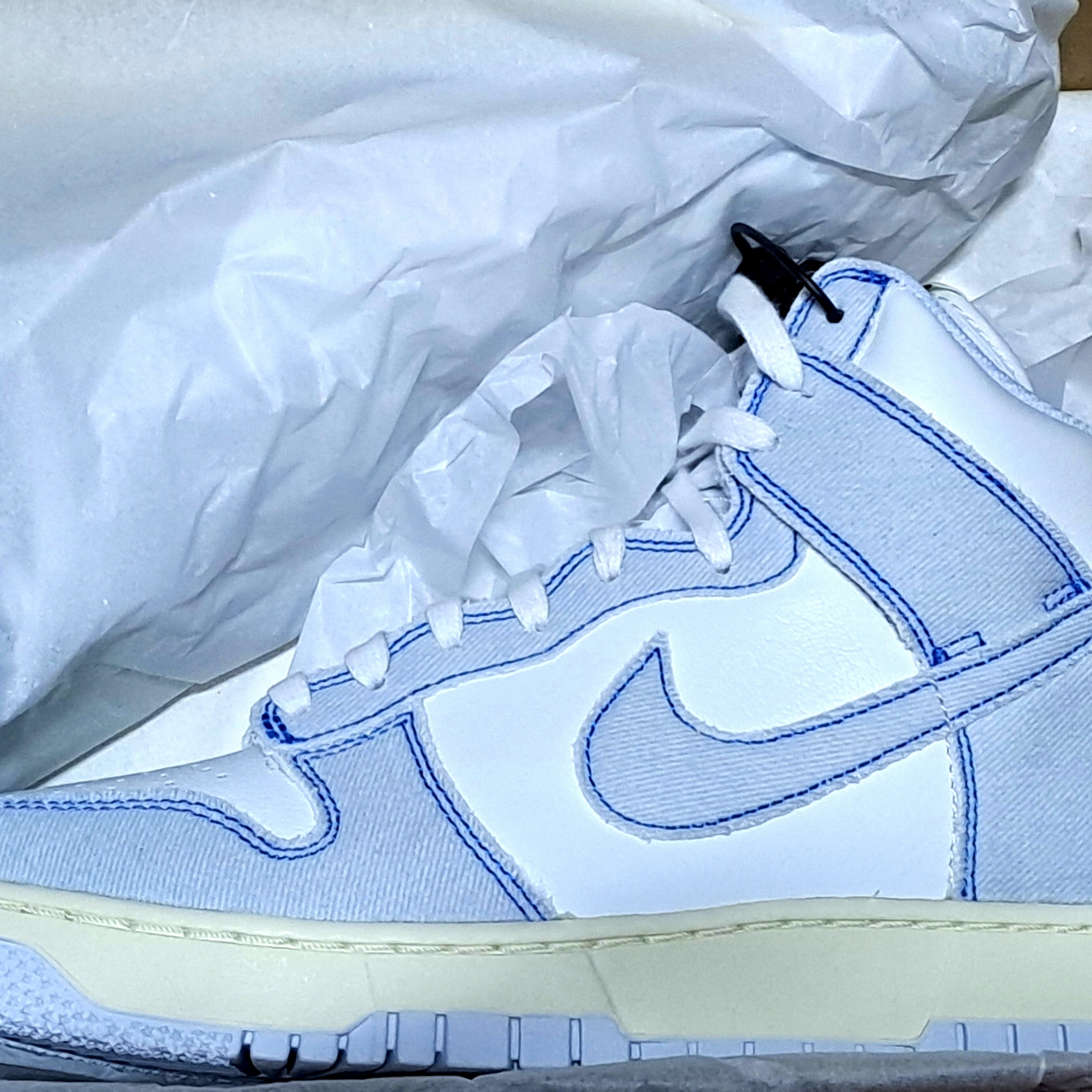Nike Dunk High 1985 Royal Blue 착용 스타일