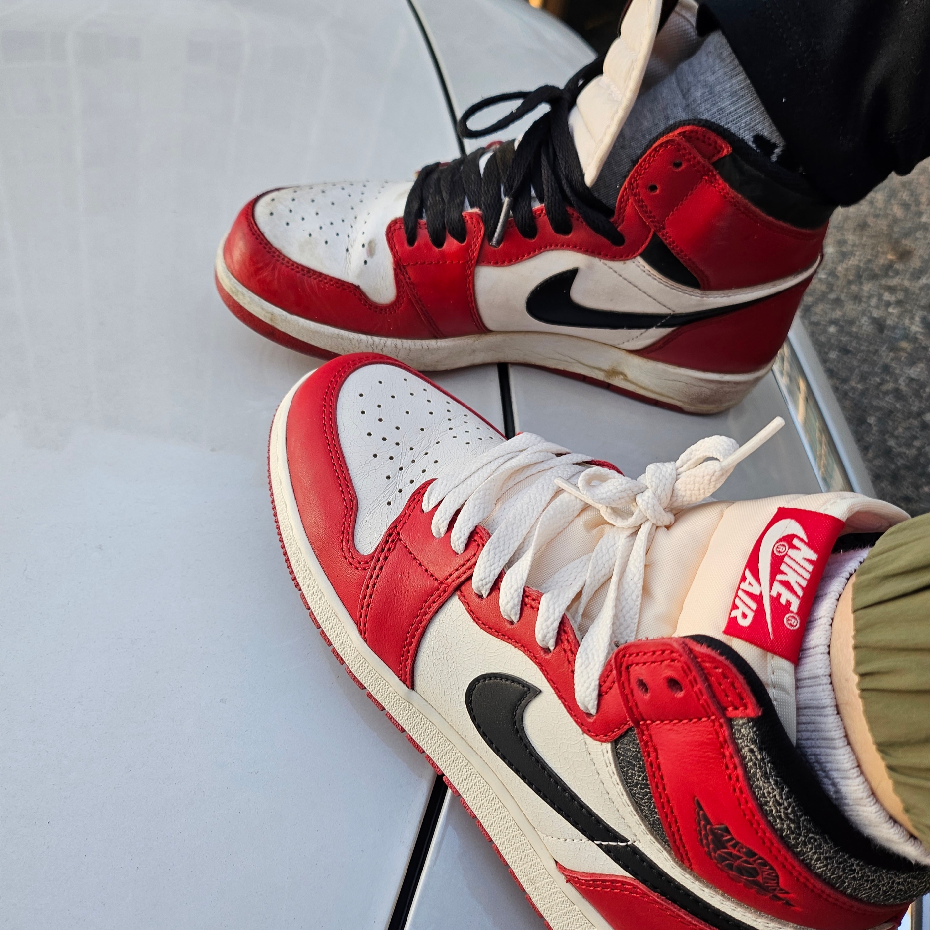 (GS) Jordan 1 Retro High OG Chicago 2022 착용 스타일