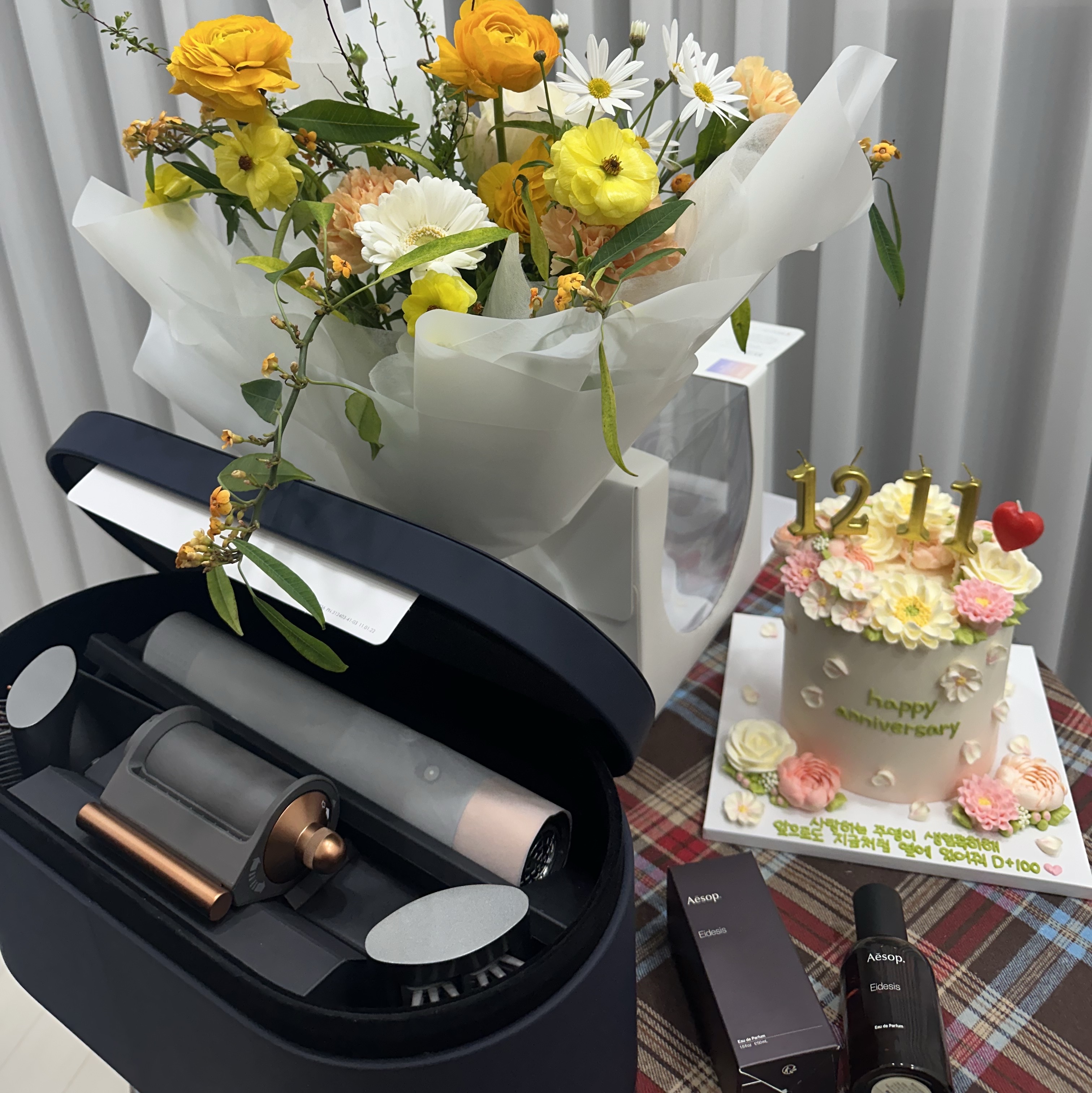 Dyson Airwrap Multi Styler Complete Long Nickel Copper (Korean Ver.) 착용 스타일