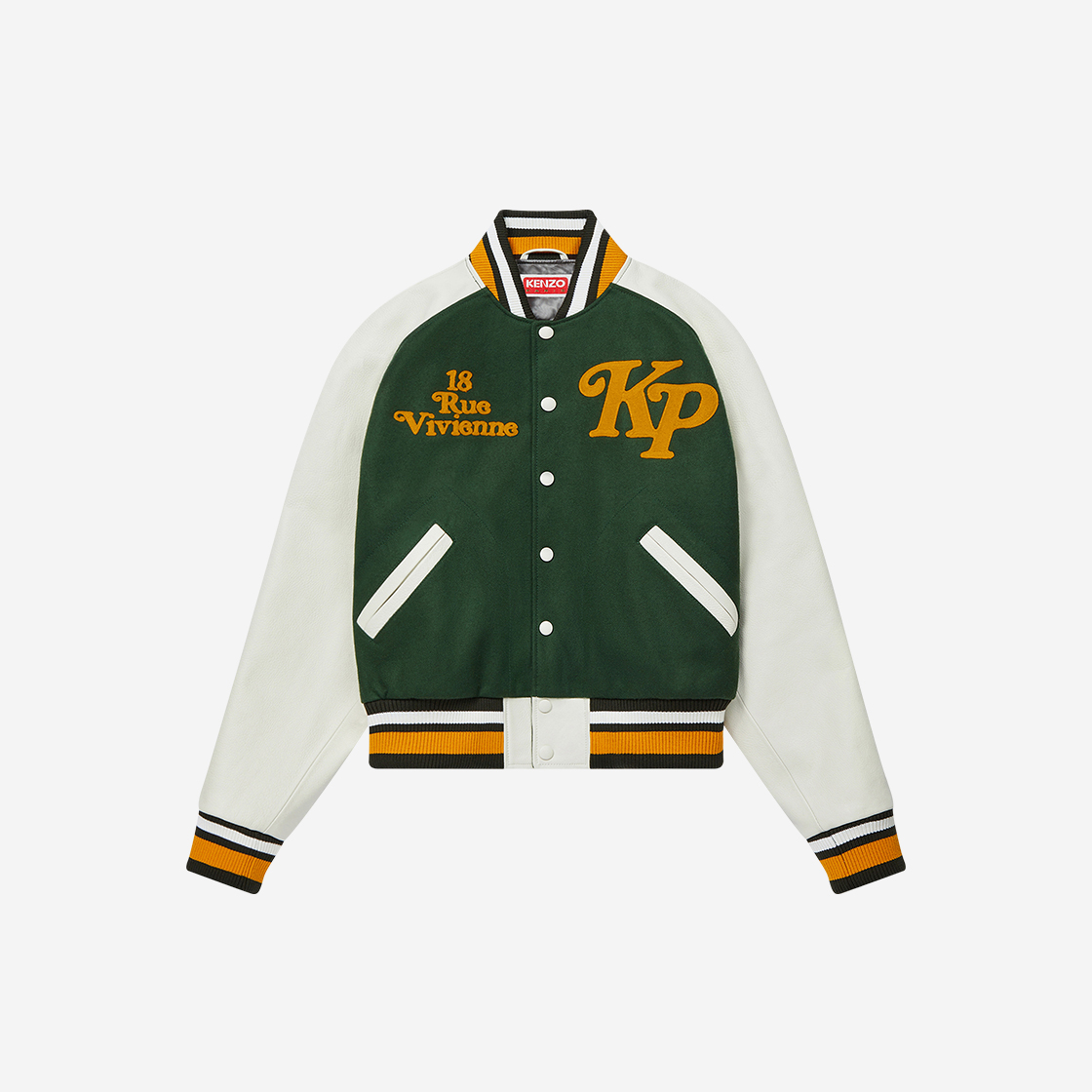 美しい MALBON GOLF X WDS VARSITY JACKET / GREEN | artfive.co.jp