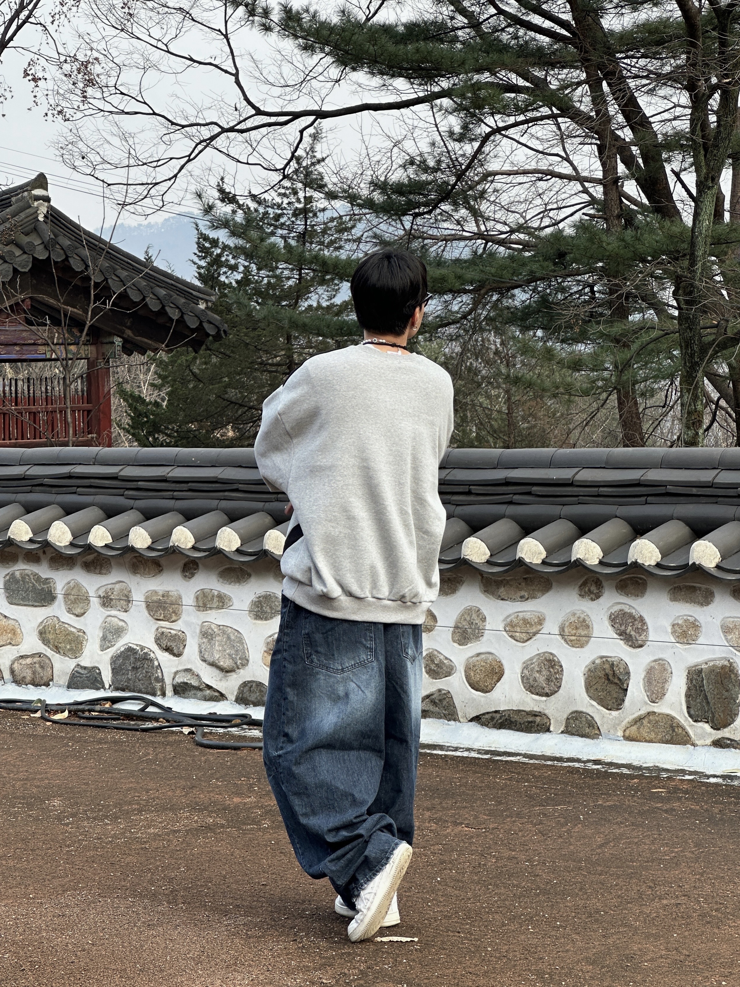 Nike Air Force 1 '07 Low White 착용 스타일 - 5