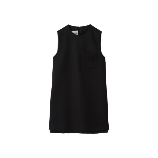 (W) 미우 미우 벨루어 미니 드레스 블랙