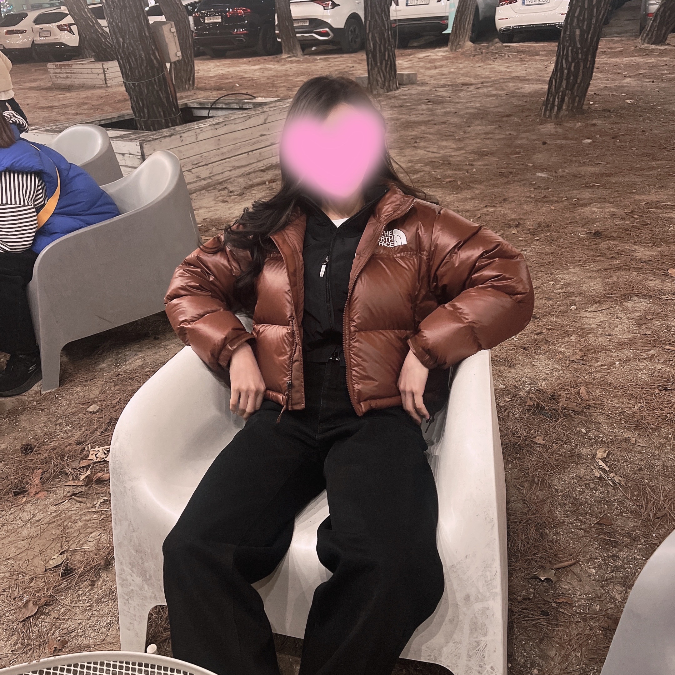 Balenciaga 3B Sports Icon Fitted Tracksuit Jacket Black, (W) The North Face Nuptse Short Jacket Brown 착용 스타일