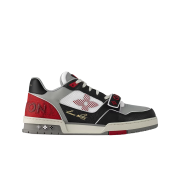 Louis Vuitton LV Trainer Sneakers Monogram Flower Red