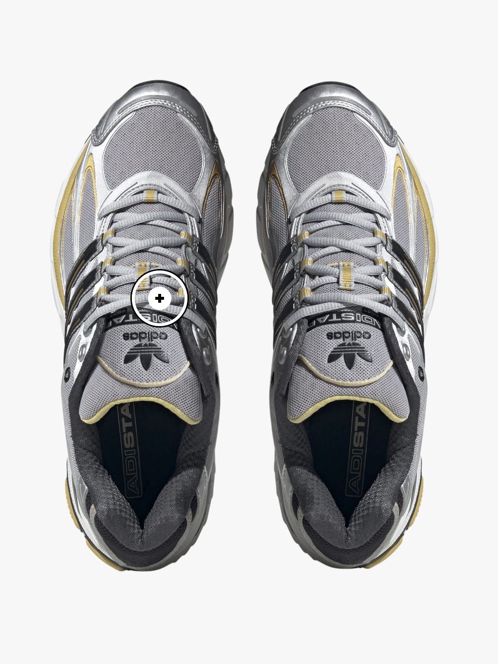 Adidas Adistar Cushion 3 Grey Two Gold Metallic 착용 스타일