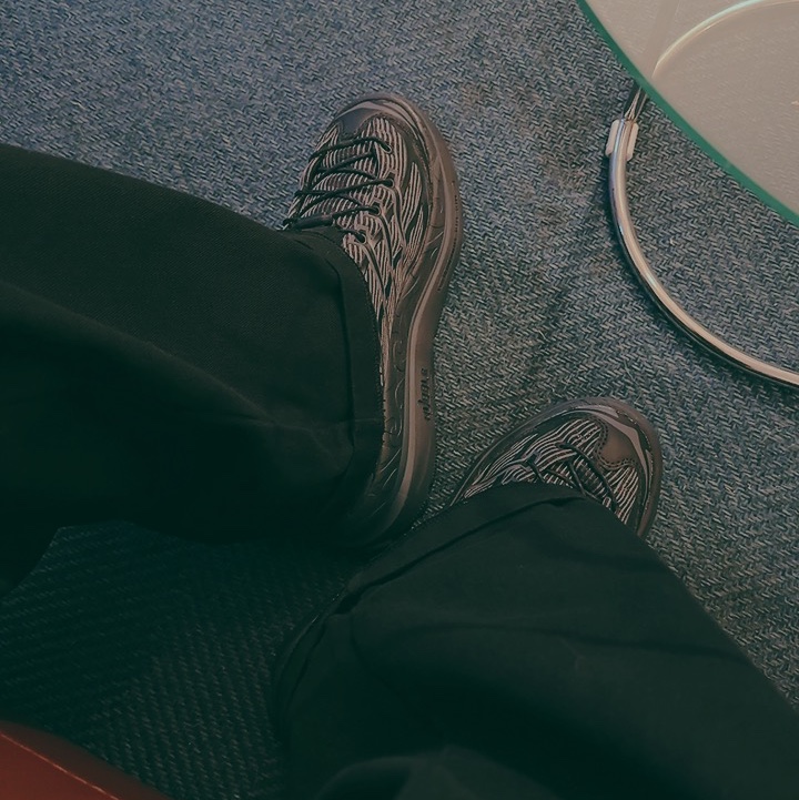 Hoka Mafate Origins Black 착용 스타일 - 2