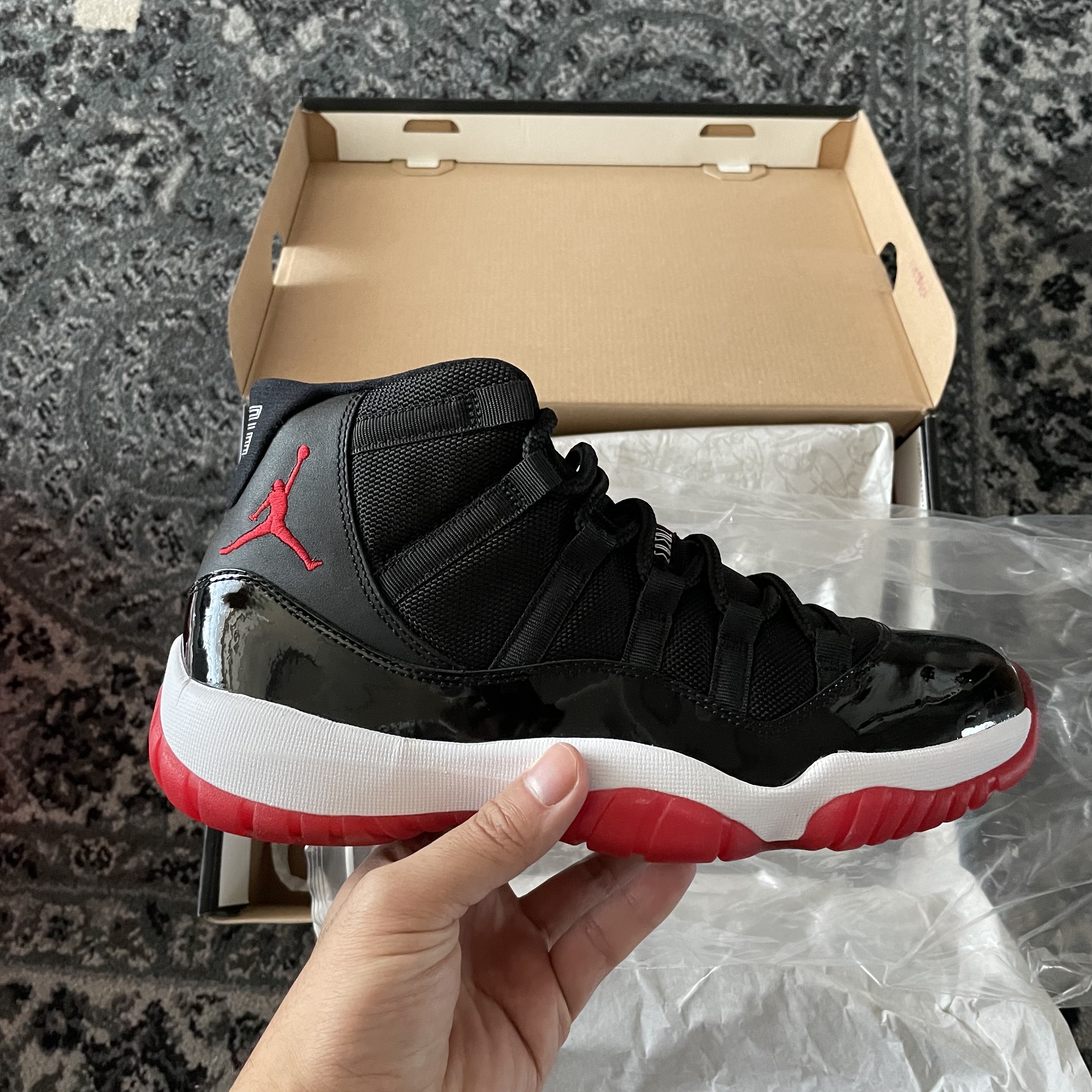 Jordan 11 Retro Bred 2012 착용 스타일 - 1