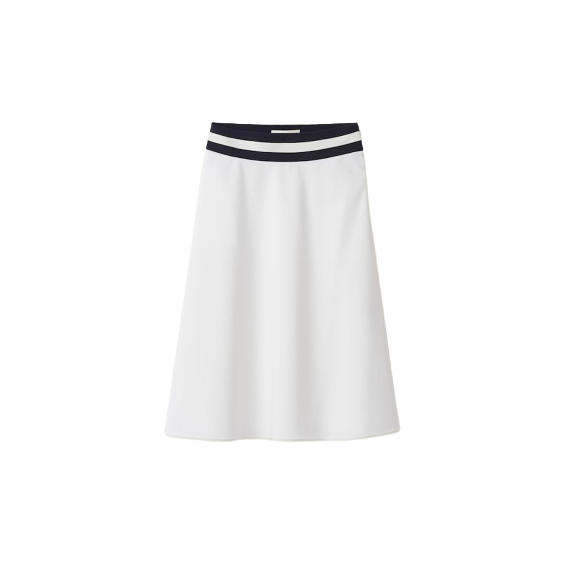 (W) Miu Miu Pique Skirt White 상세 이미지 1