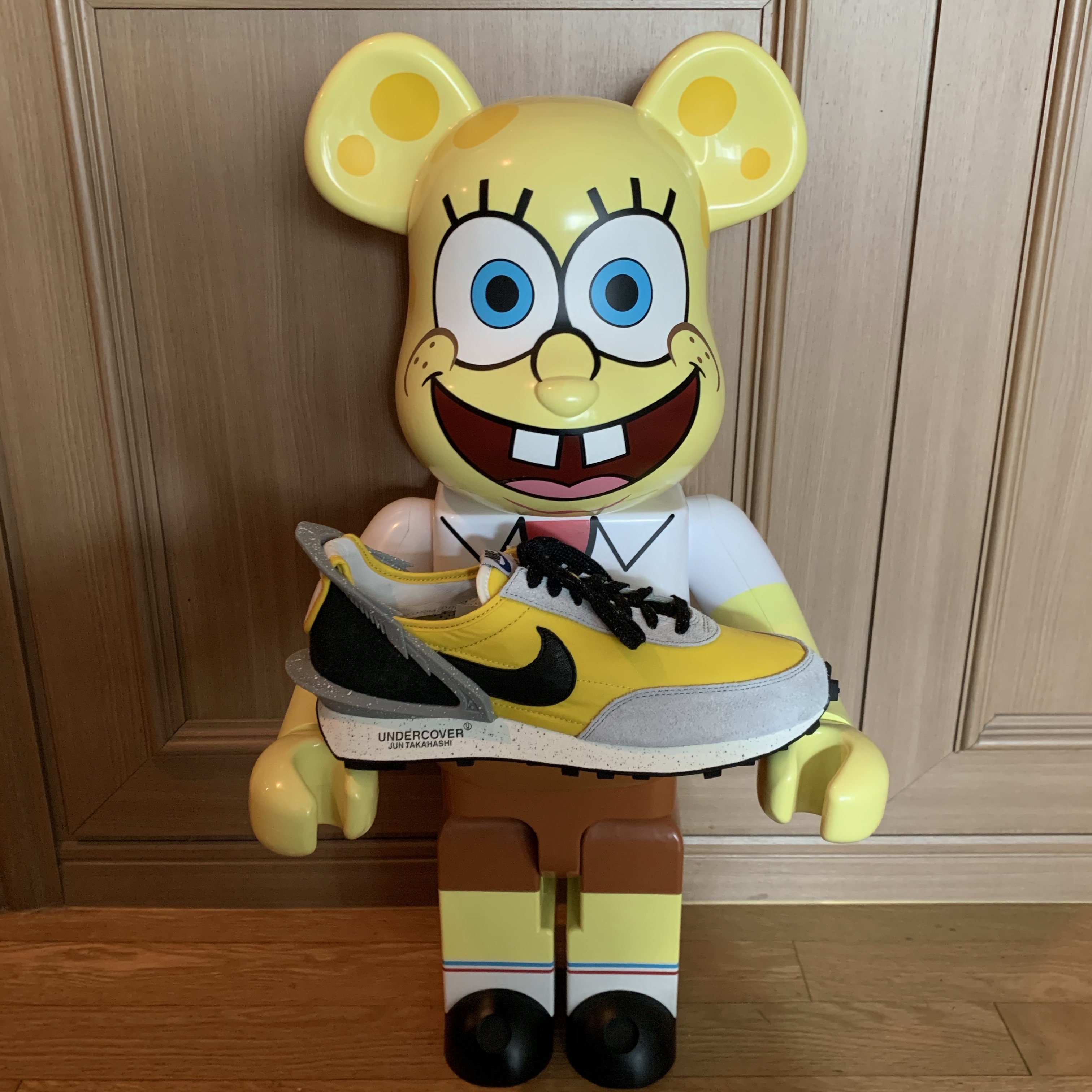 Nike x Undercover Daybreak Bright Citron 착용 스타일