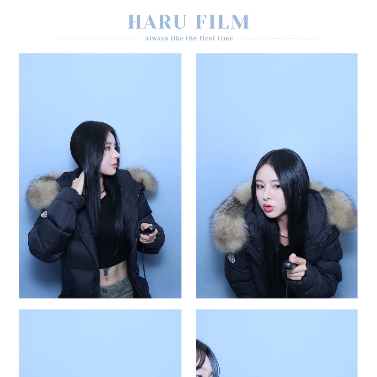 (W) Moncler Boed Short Down Jacket Black - 22FW, Emis Glossy Shirring Hobo Bag Black 착용 스타일 - 1