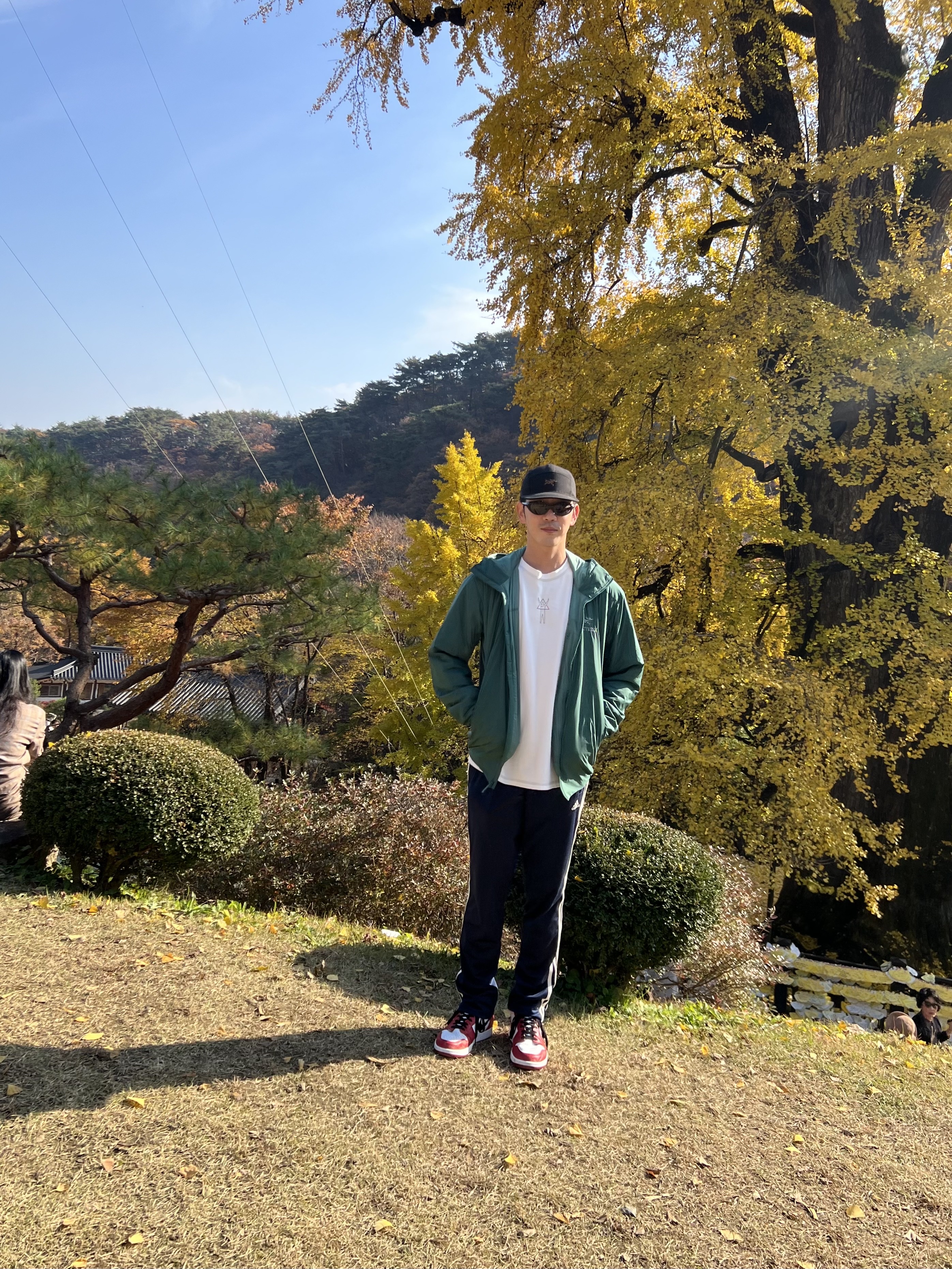 Arc'teryx Atom LT Hoody Black, Jordan 1 Retro High OG Chicago 2015 착용 스타일 - 3