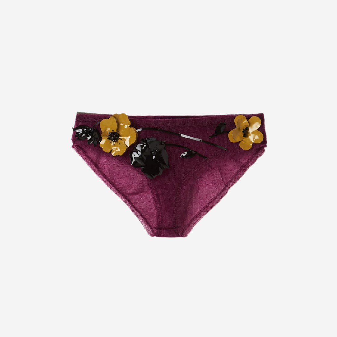 (W) Miu Miu Nylon Panties Mauve 상세 이미지 1