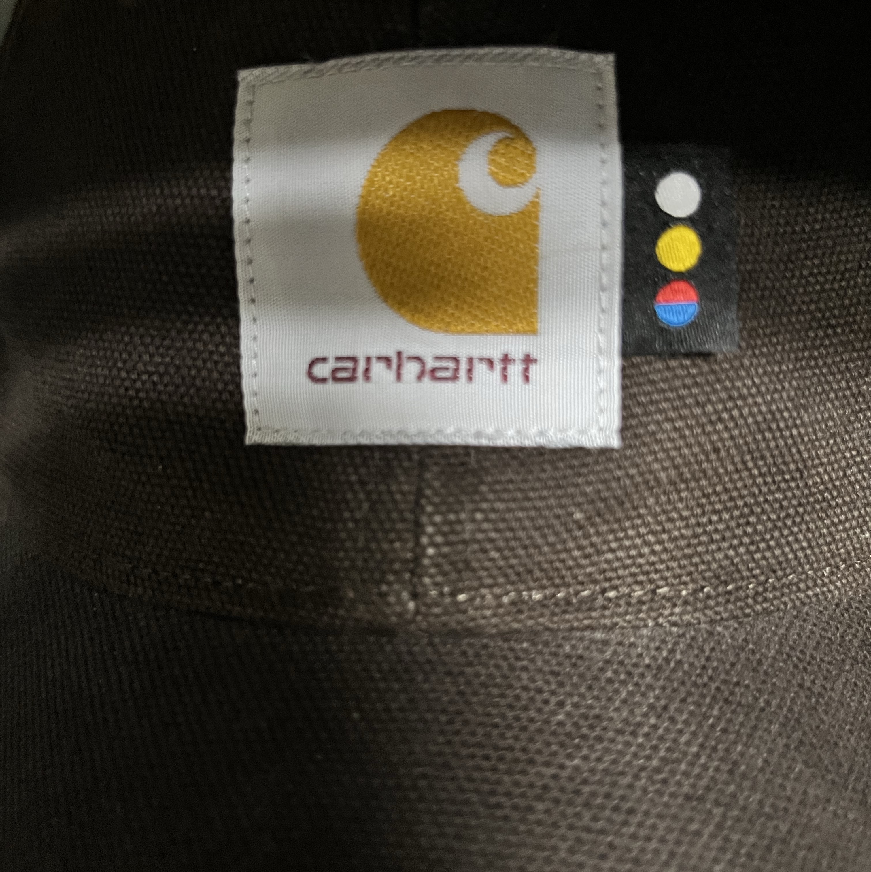Carhartt WIP x IAB Studio Canvas 6-Panel Cap Tobacco 착용 스타일