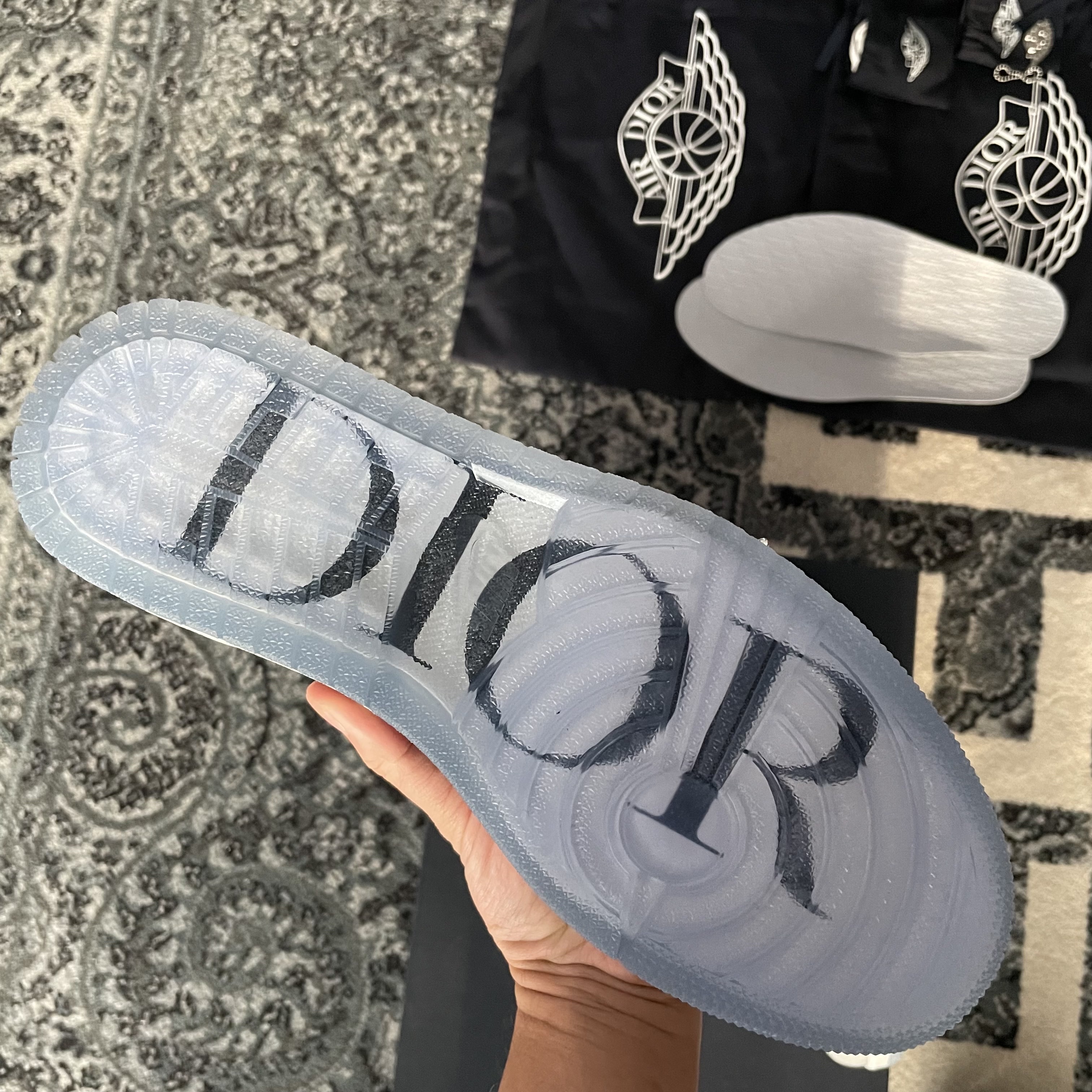 Jordan 1 x Dior High OG 착용 스타일 - 2