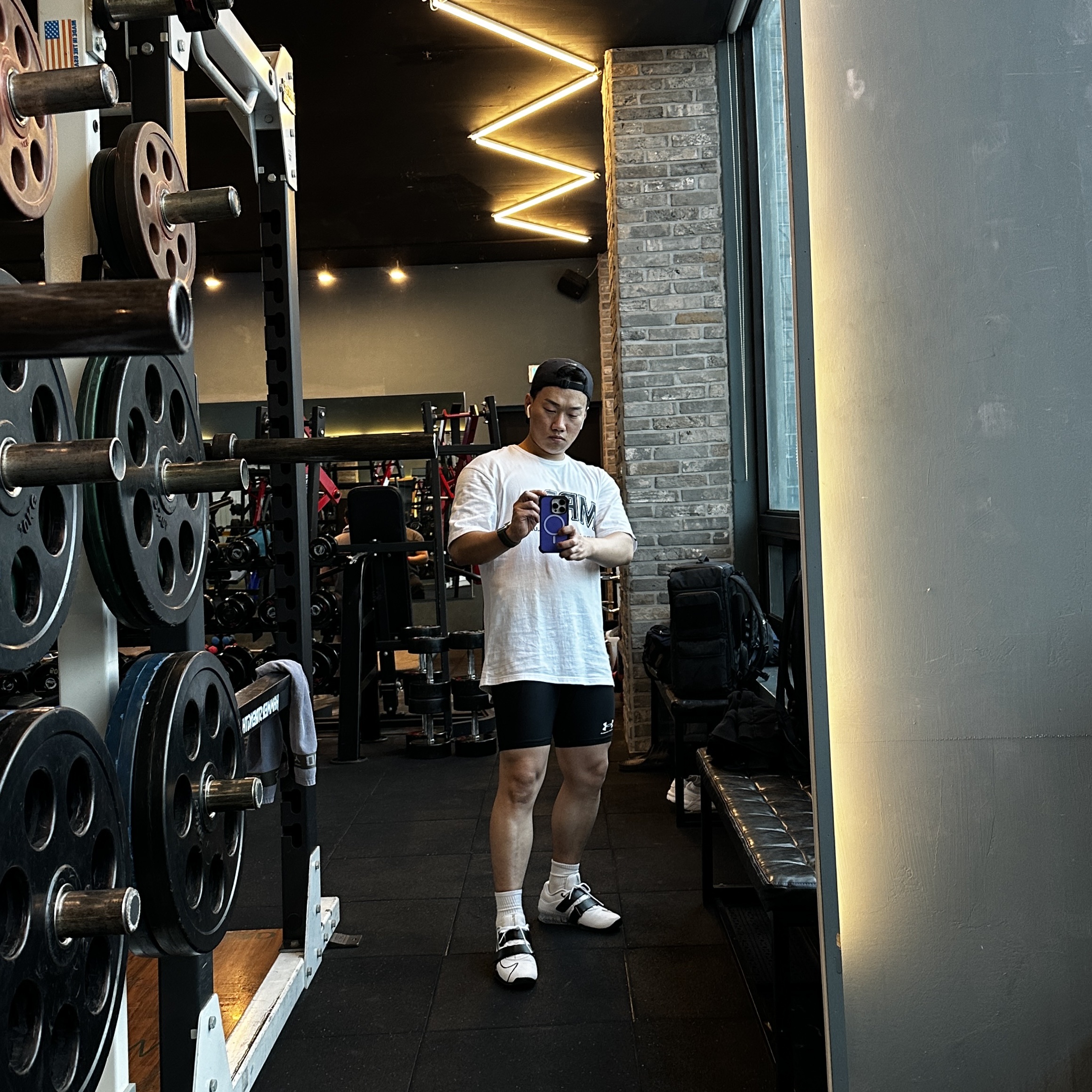 Nike Romaleos 4 White 착용 스타일