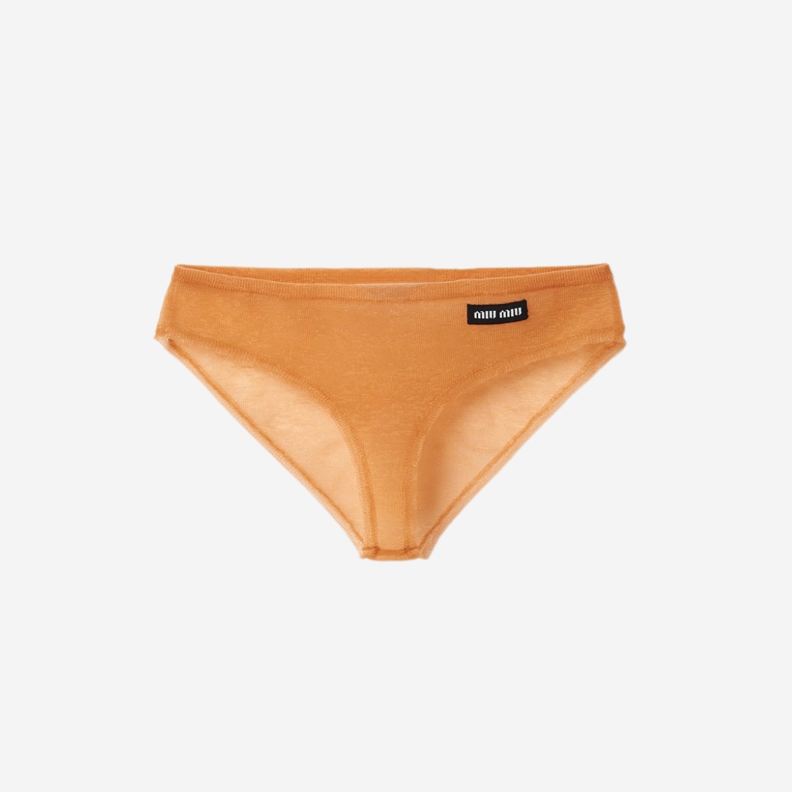 (W) Miu Miu Nylon Panties Apricot 상세 이미지 1