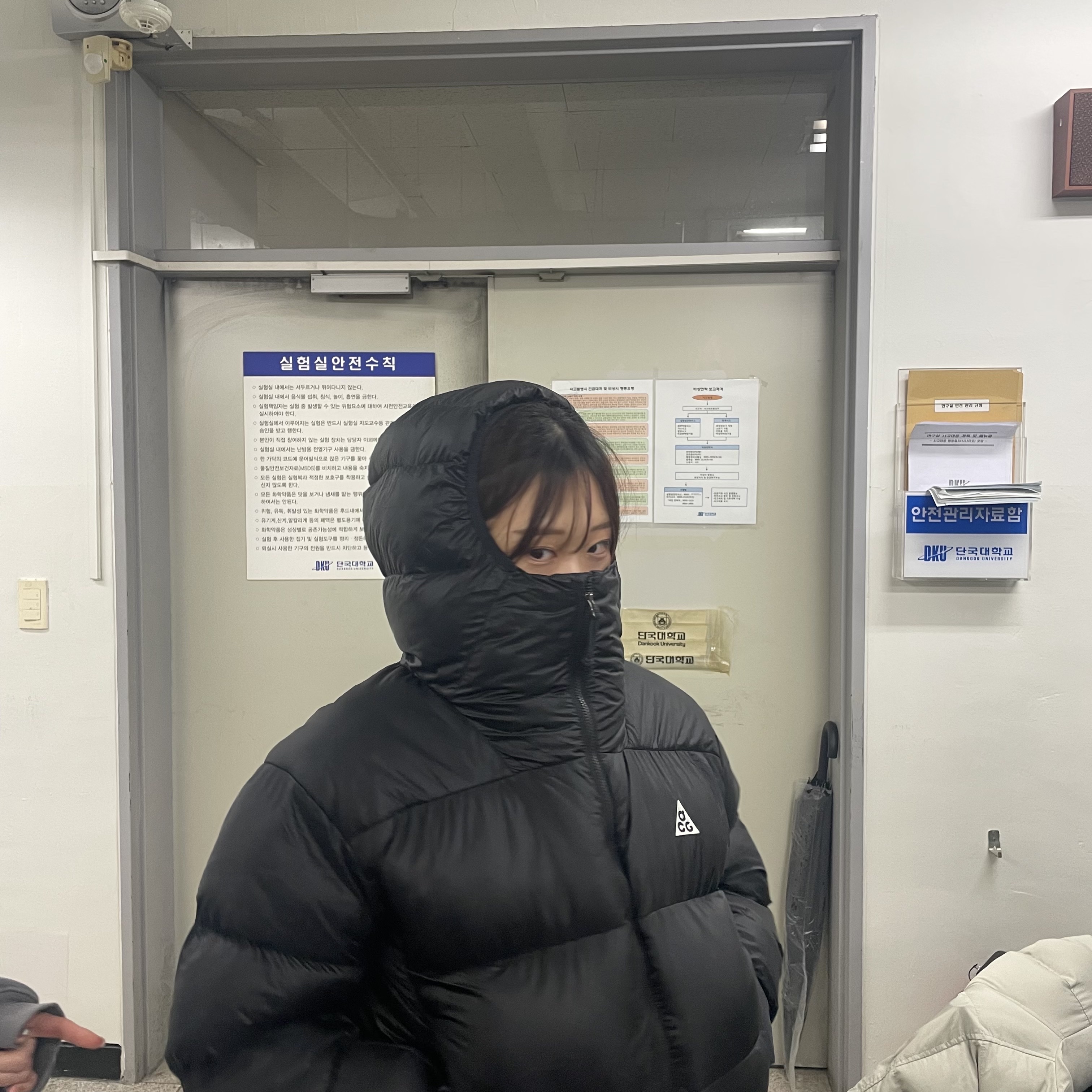 Nike ACG Therma-Fit ADV Lunar Lake Puffer Jacket Black - Asia 착용 스타일 - 1