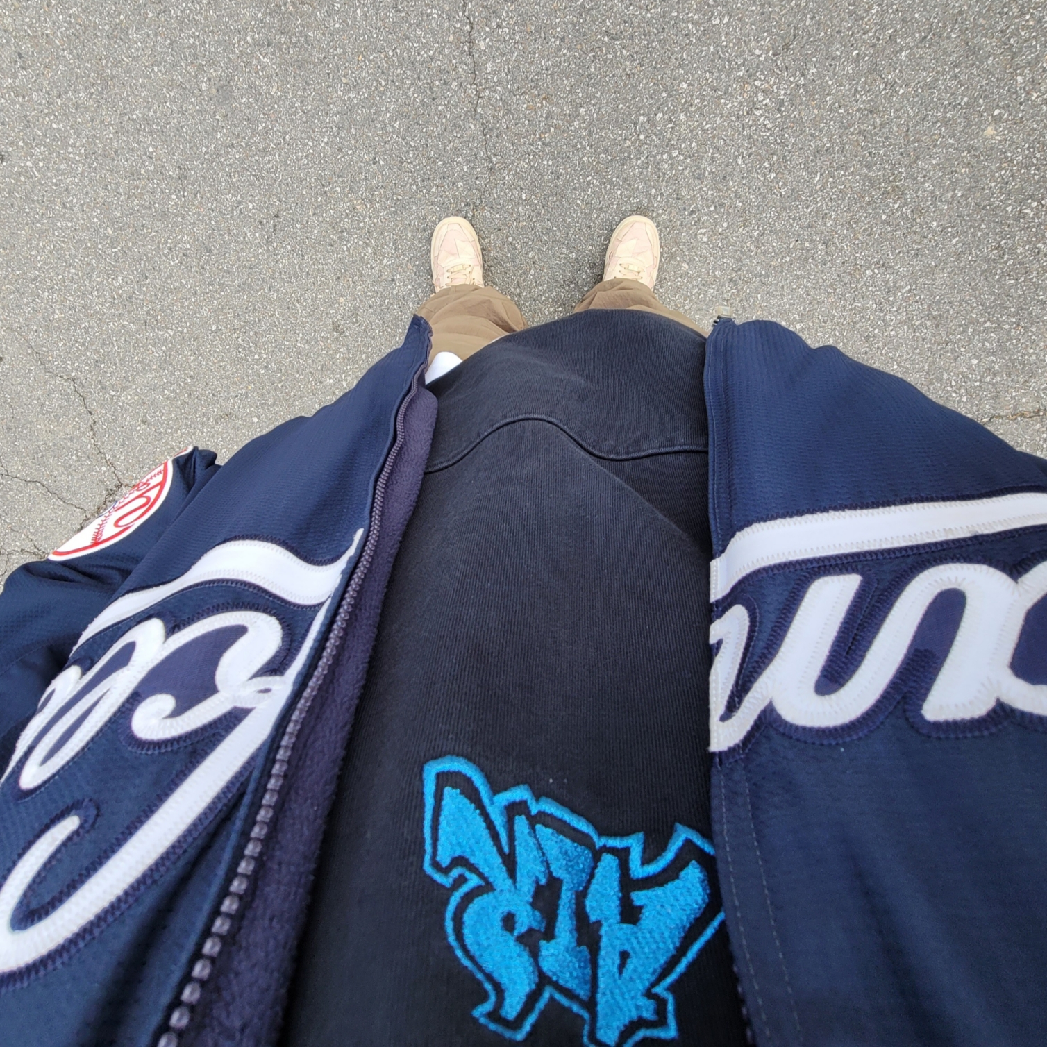 Nike x Off-White NRG Fleece Hoodie Black - Asia, Nike x Billie Eilish Air Force 1 Low '07 SP Mushroom 착용 스타일