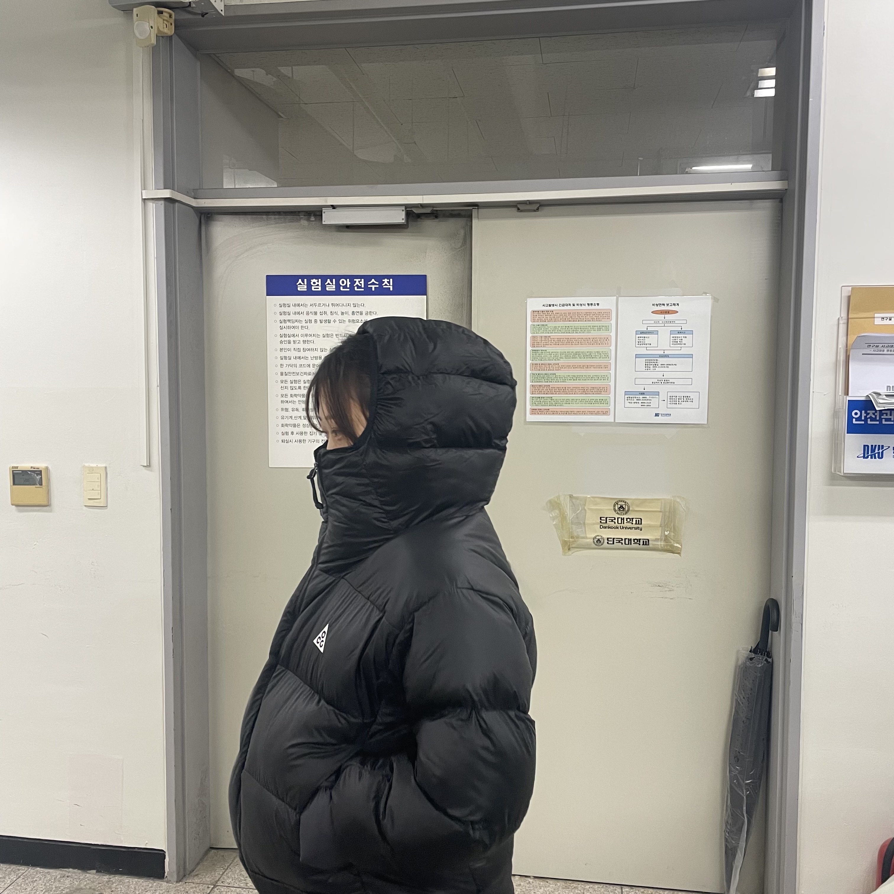 Nike ACG Therma-Fit ADV Lunar Lake Puffer Jacket Black - Asia 착용 스타일 - 2
