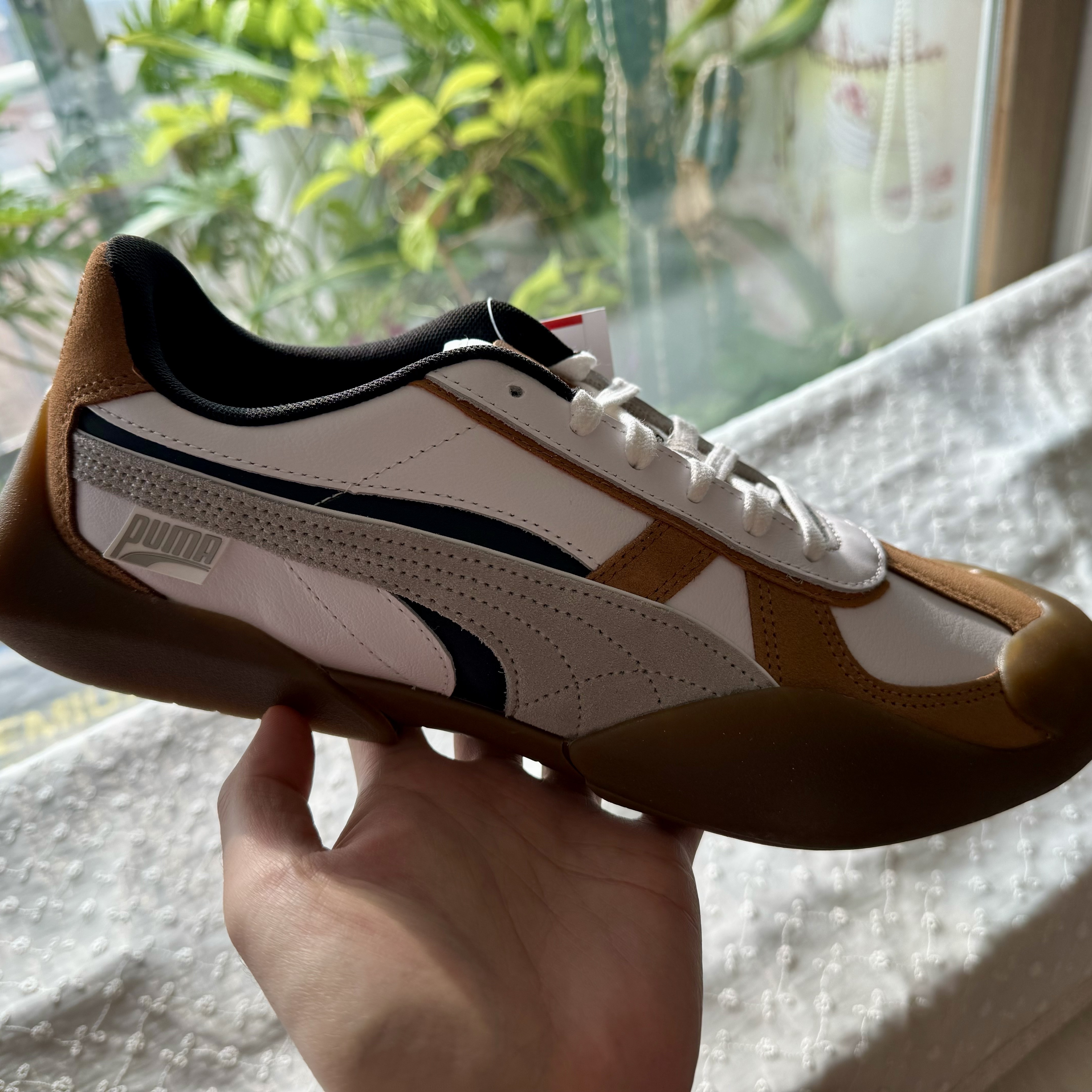 Puma Vaderon White Gum 착용 스타일