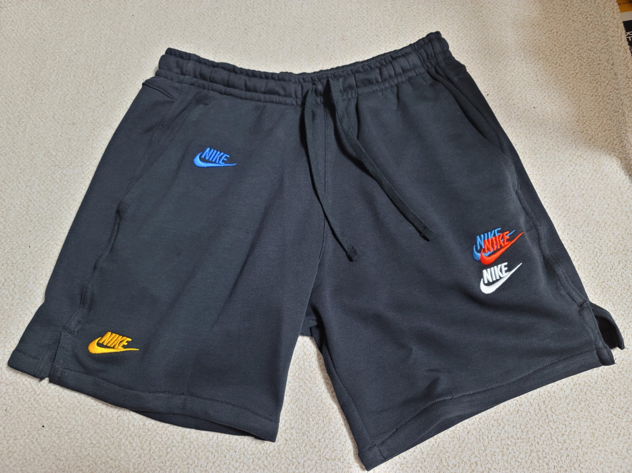 Nike NSW Essential+ French Terry Shorts Black - Asia 착용 스타일