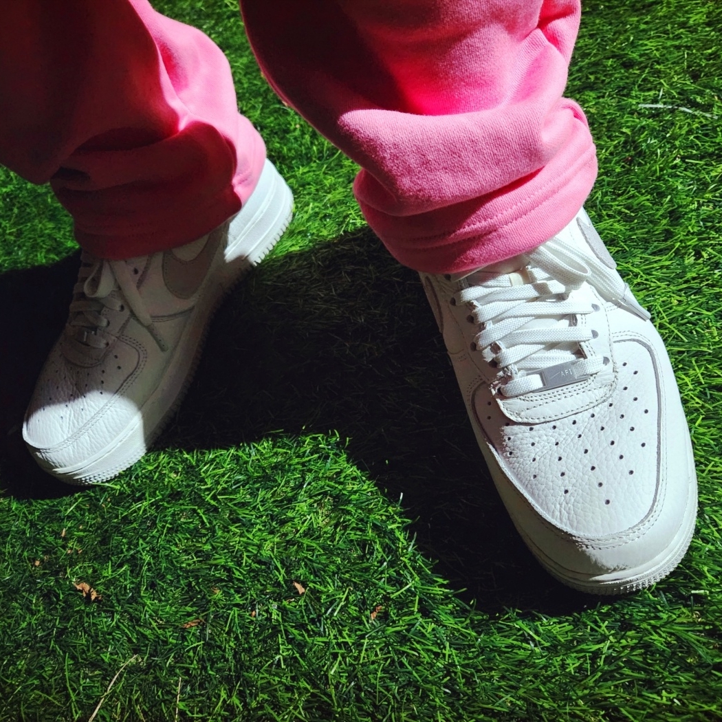 Nike Air Force 1 '07 Craft White Photon Dust 착용 스타일 - 4
