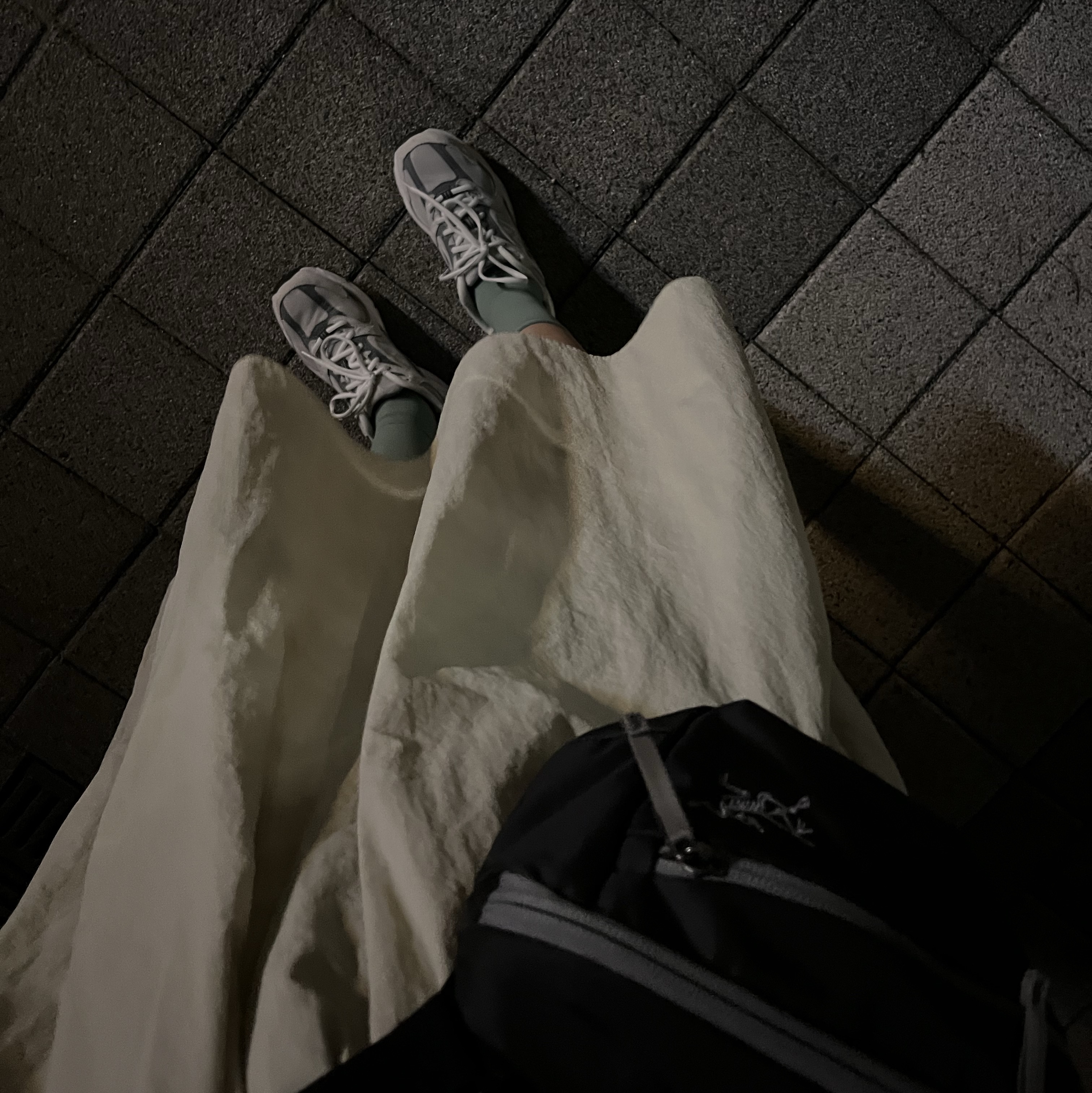 Arc'teryx Mantis 1 Waistpack Pilot 착용 스타일