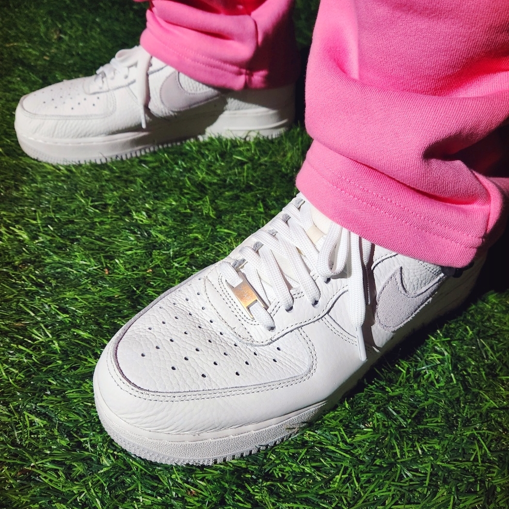 Nike Air Force 1 '07 Craft White Photon Dust 착용 스타일 - 5