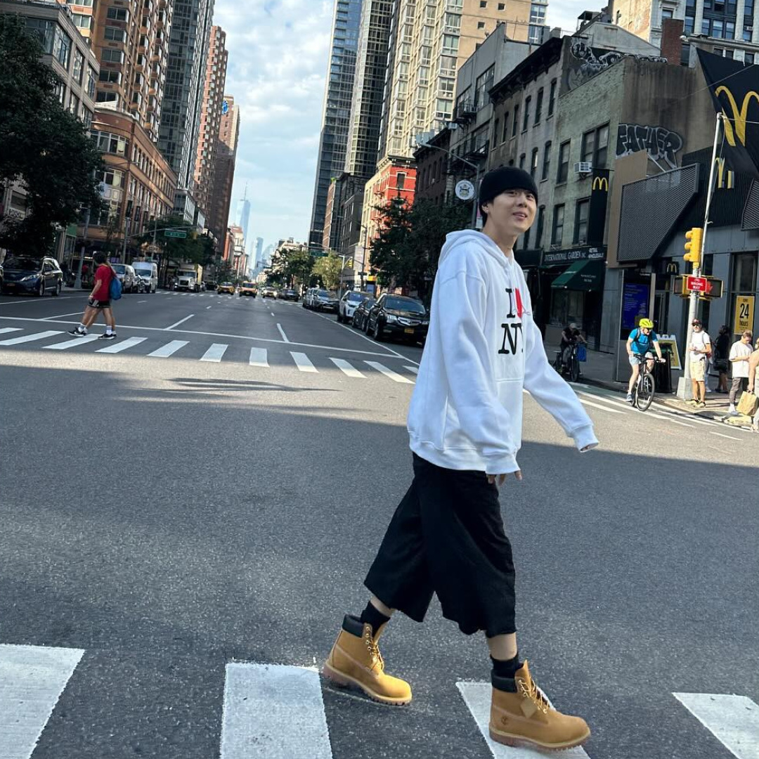 Timberland Premium 6 inch Waterproof Boot Wheat Nubuck - Wide 착용 스타일 - 3