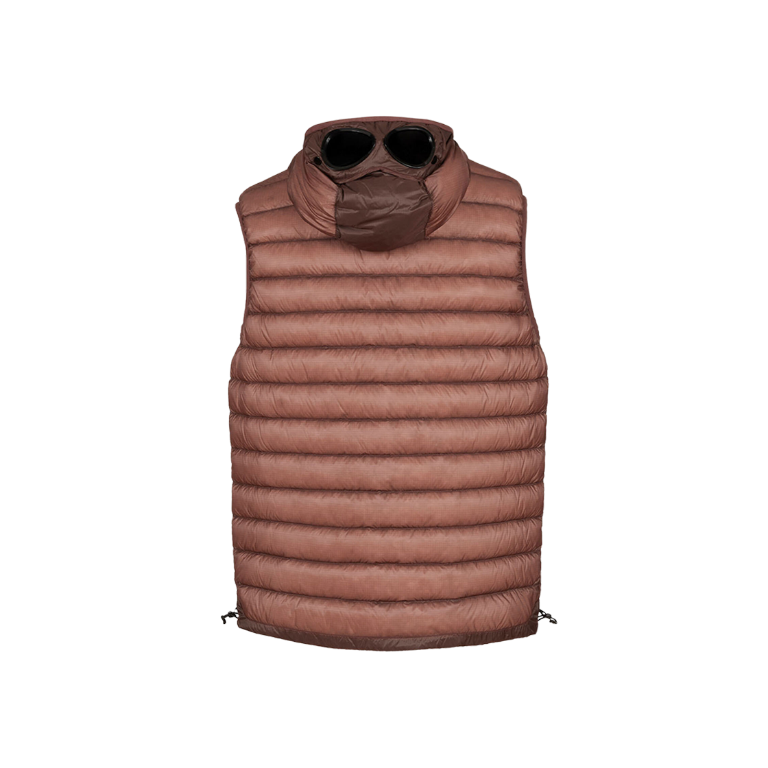 C.P. Company D.D. Shell Goggle Down Vest Cedar Wood Pink - 23FW 상세 이미지 2