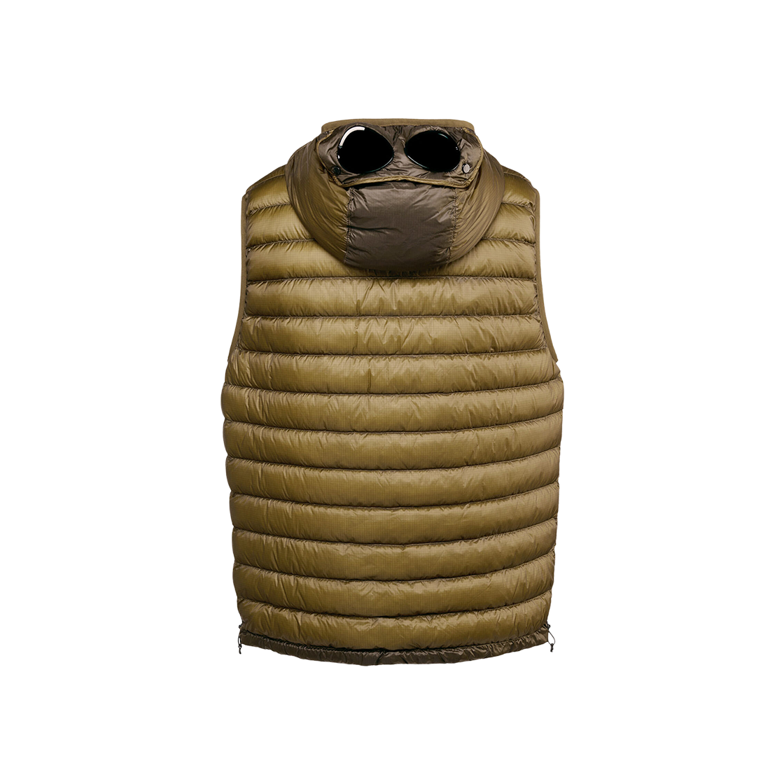 C.P. Company D.D. Shell Goggle Down Vest Butternut Brown - 23FW 상세 이미지 3