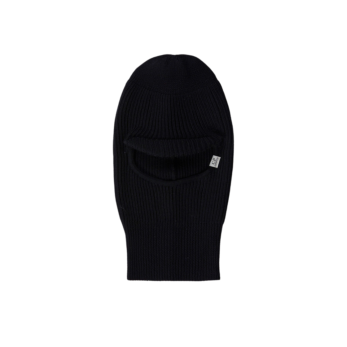 C.P. Company Extrafine Merino Wool Balaclava Black - 23FW 상세 이미지 1