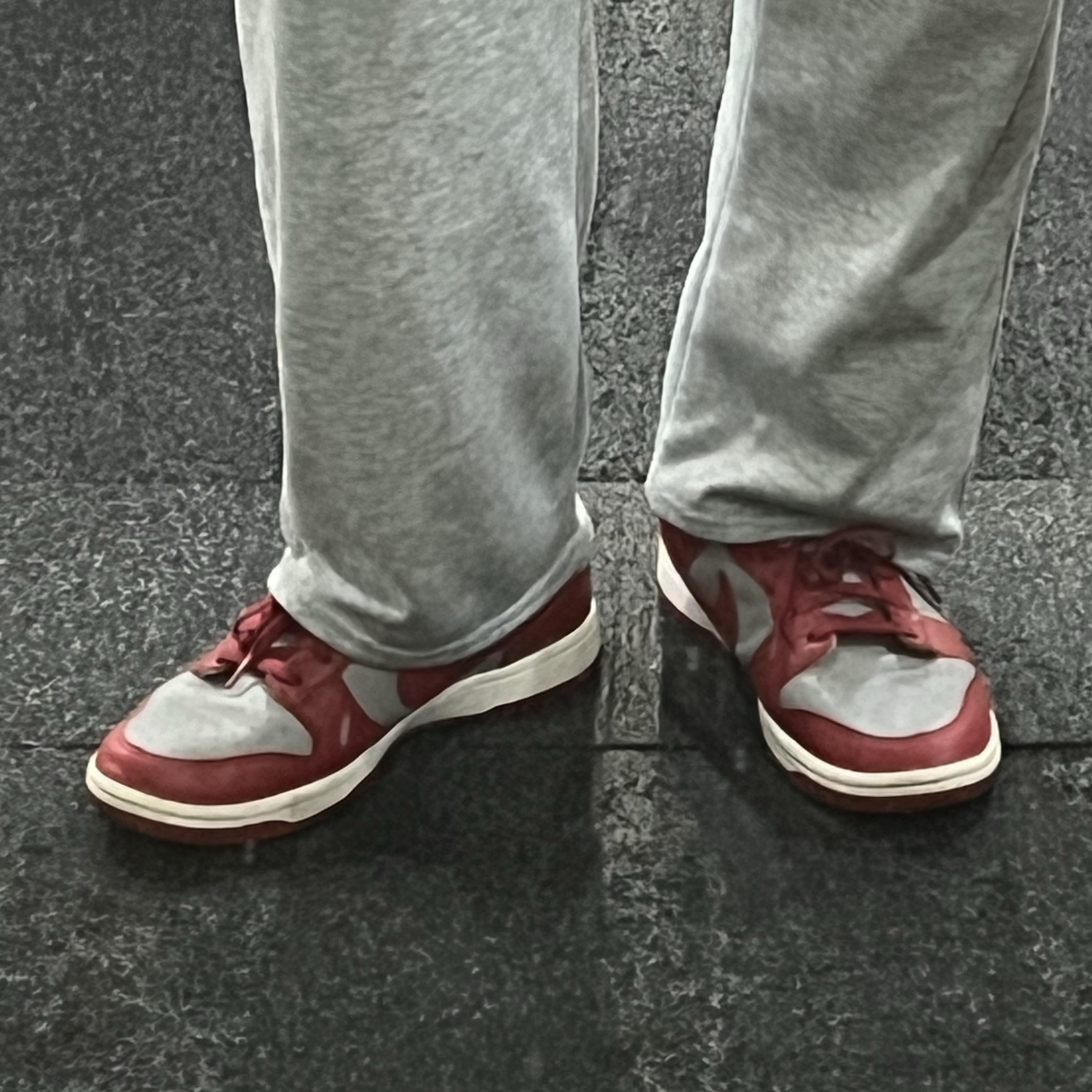 Nike Dunk Low Retro Medium Grey 착용 스타일
