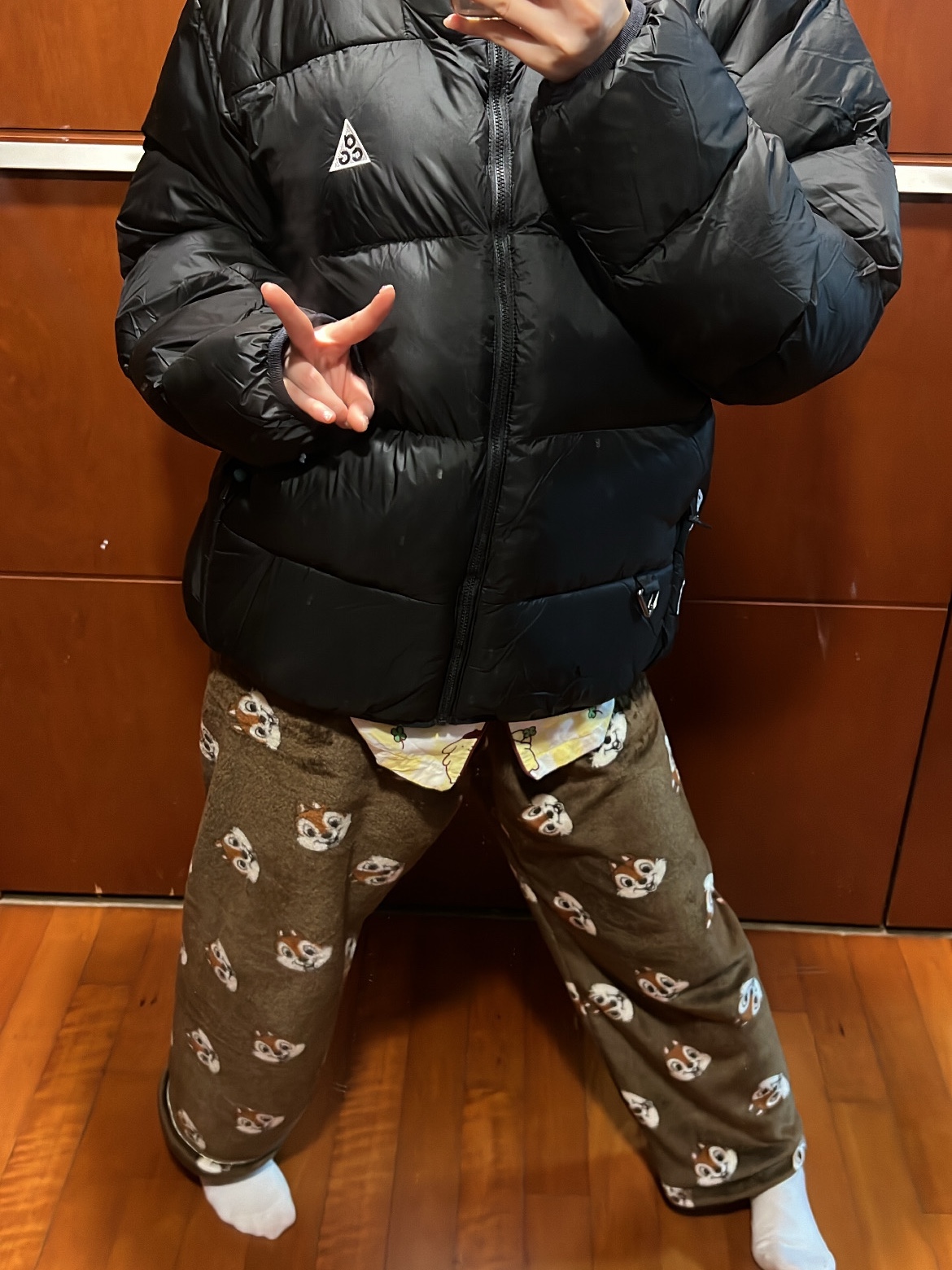 Nike ACG Therma-Fit ADV Lunar Lake Puffer Jacket Black - Asia 착용 스타일 - 2