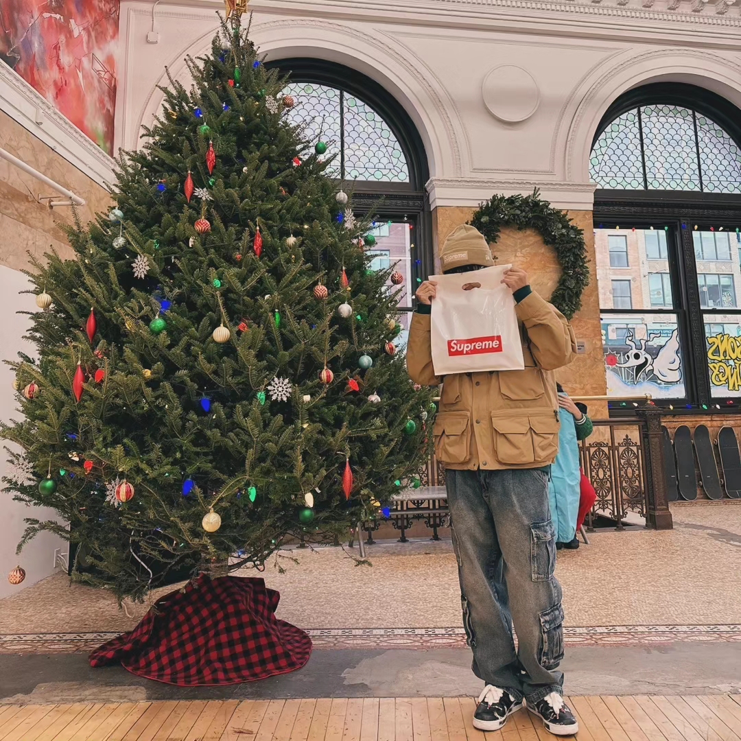 Supreme x The North Face Cargo Jacket Gold - 20SS, Nike x Peaceminusone Air Force 1 Low Para-Noise 착용 스타일 - 1