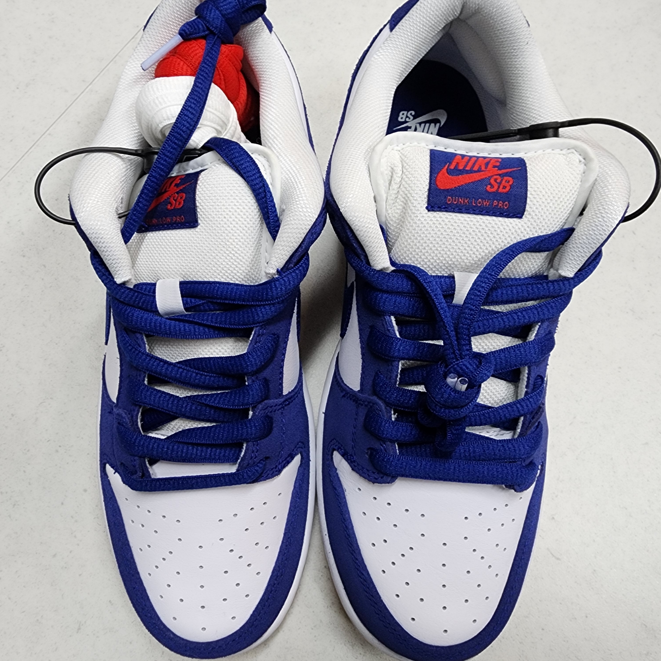 Nike SB Dunk Low Pro Premium Deep Royal Blue 착용 스타일 - 5