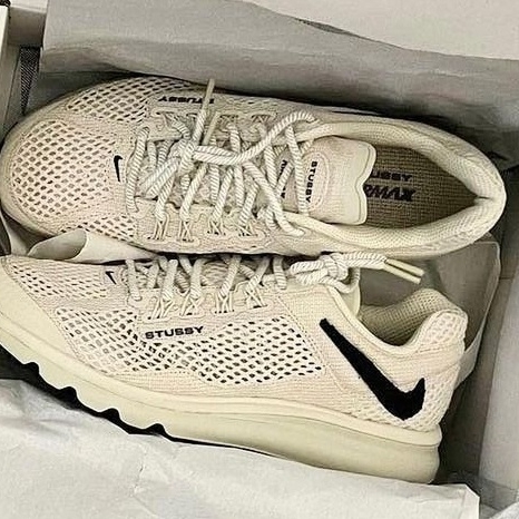 Nike x Stussy Air Max 2013 Fossil 착용 스타일