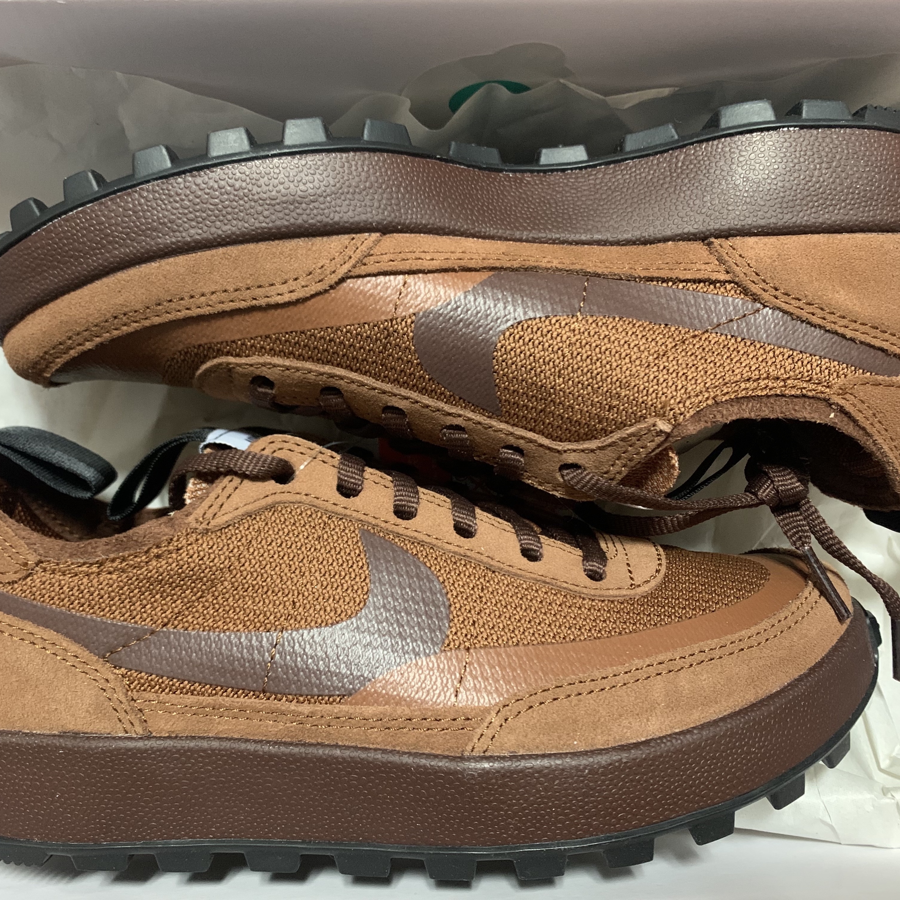 Nike x Tom Sachs General Purpose Shoe Brown 착용 스타일 - 2