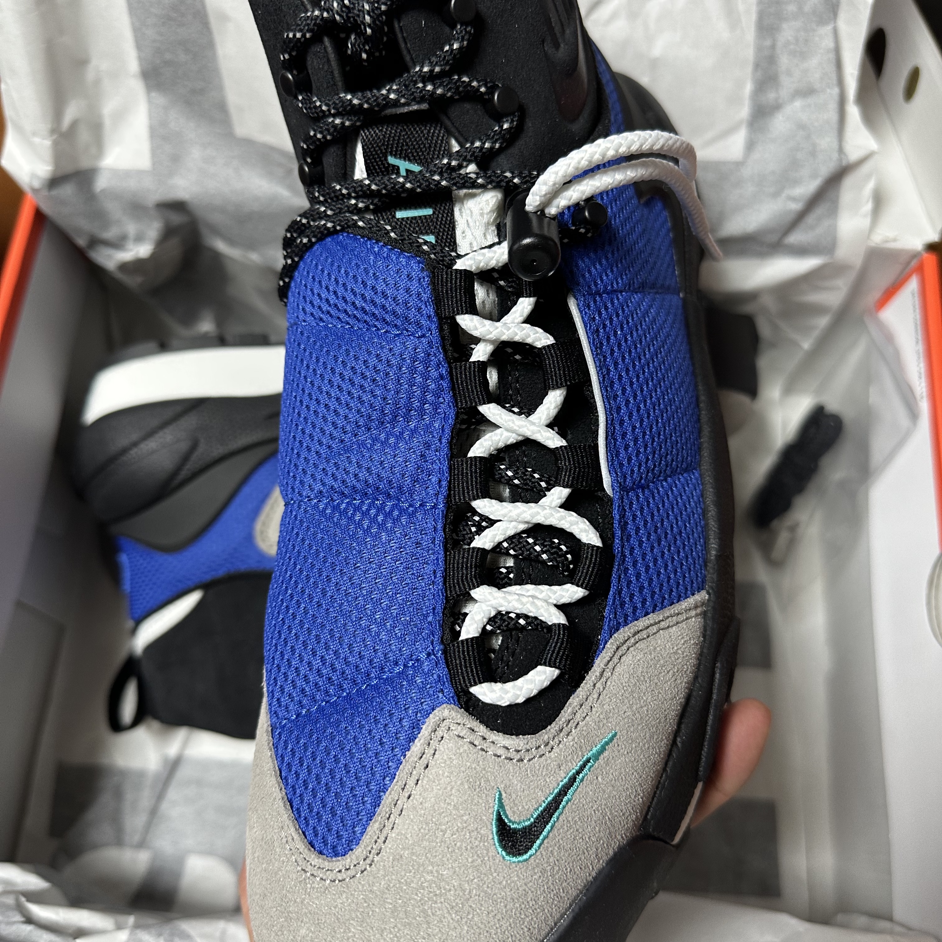 Nike x Sacai Magmascape SP Varsity Royal 착용 스타일 - 3