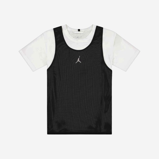 조던 드라이핏 스포츠 스테이트먼트 티셔츠 블랙 화이트 - 아시아