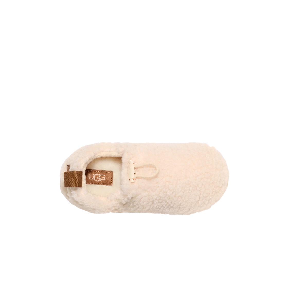 (Kids) UGG Plushy Slipper Natural Chestnut 상세 이미지 2