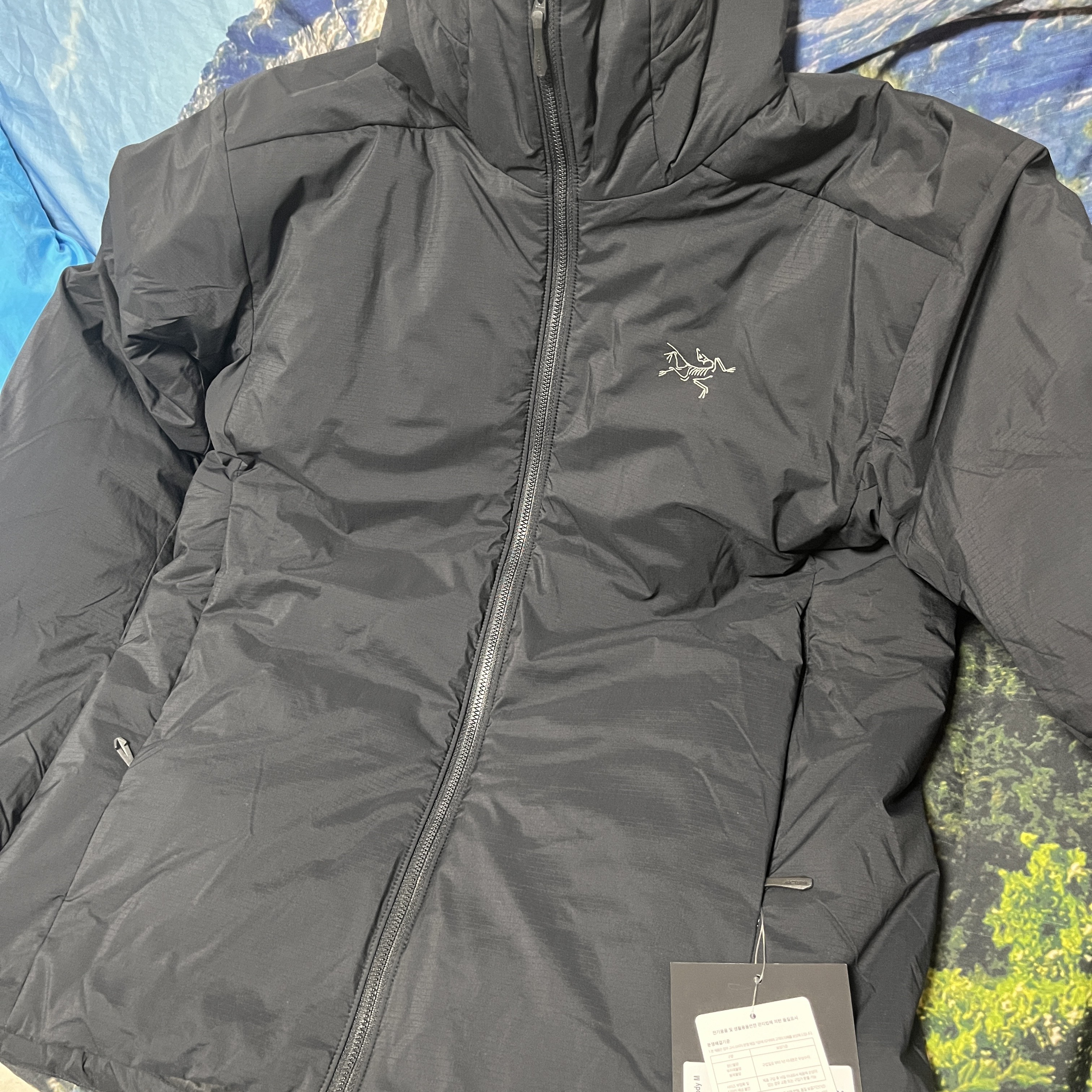 Arc'teryx Atom Heavyweight Hoody Black 착용 스타일