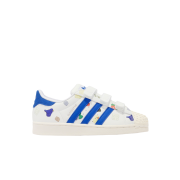 (C) Adidas x Lego Superstar CF Footwear White Bright Royal