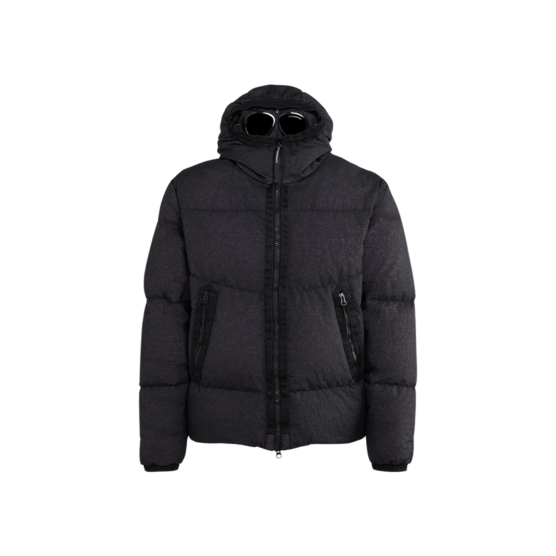 C.P. Company Co-Ted Goggle Down Jacket Black - 23FW 상세 이미지 1