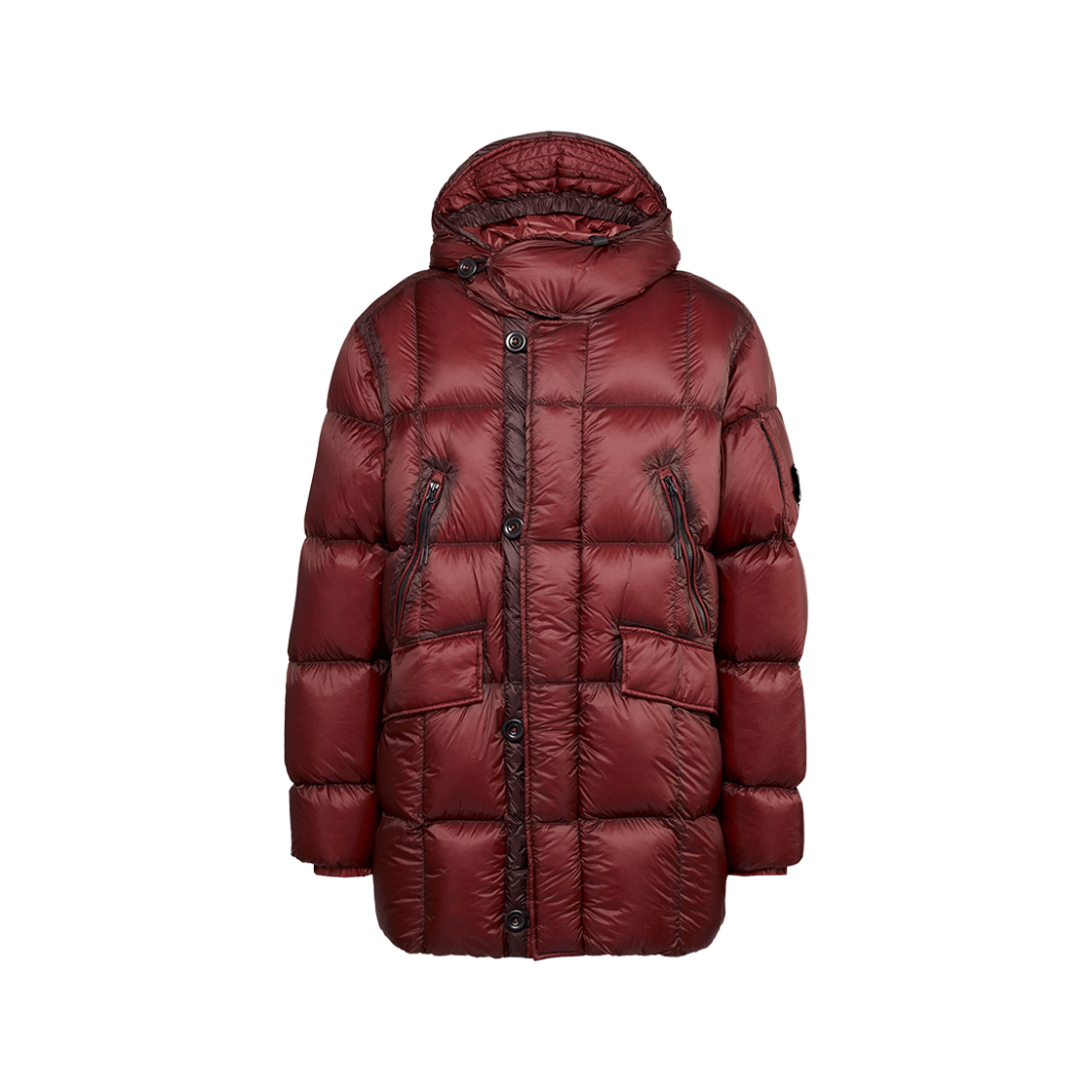 C.P. Company D.D. Shell Down Parka Ketchup Red - 23FW 상세 이미지 1