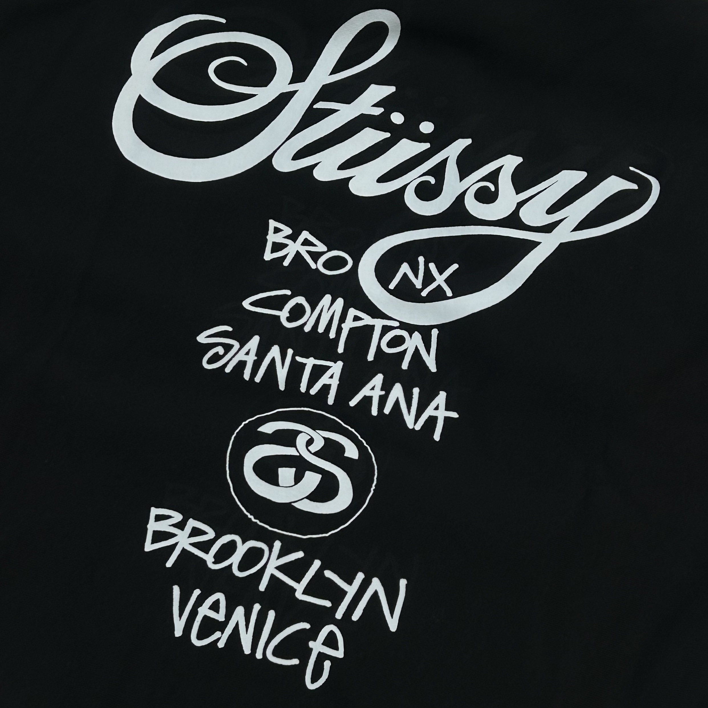 Stussy World Tour Hoodie Black 2023 착용 스타일 - 2
