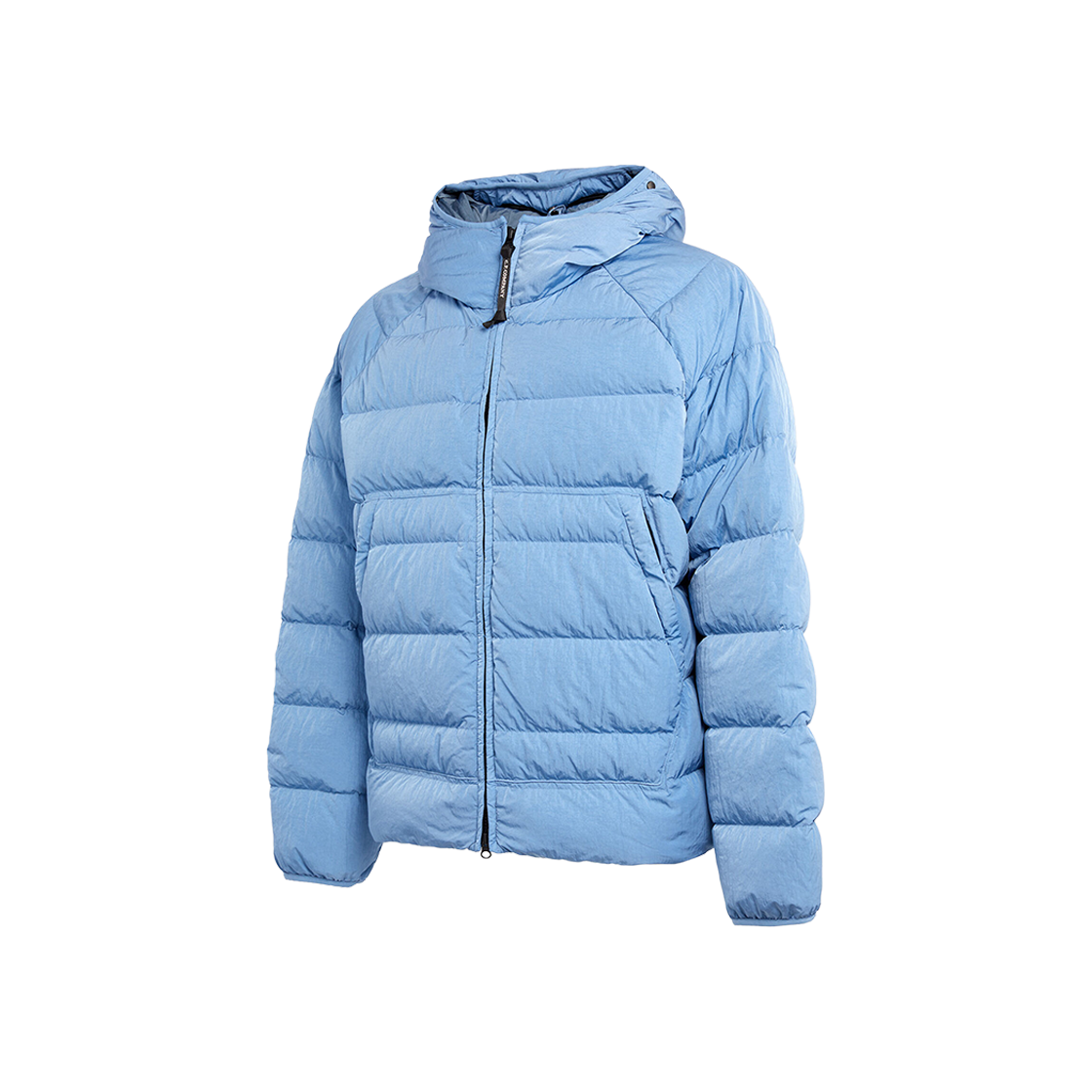 C.P. Company Eco-Chrome R Hooded Down Goggle Jacket Riviera Blue - 23FW 상세 이미지 2