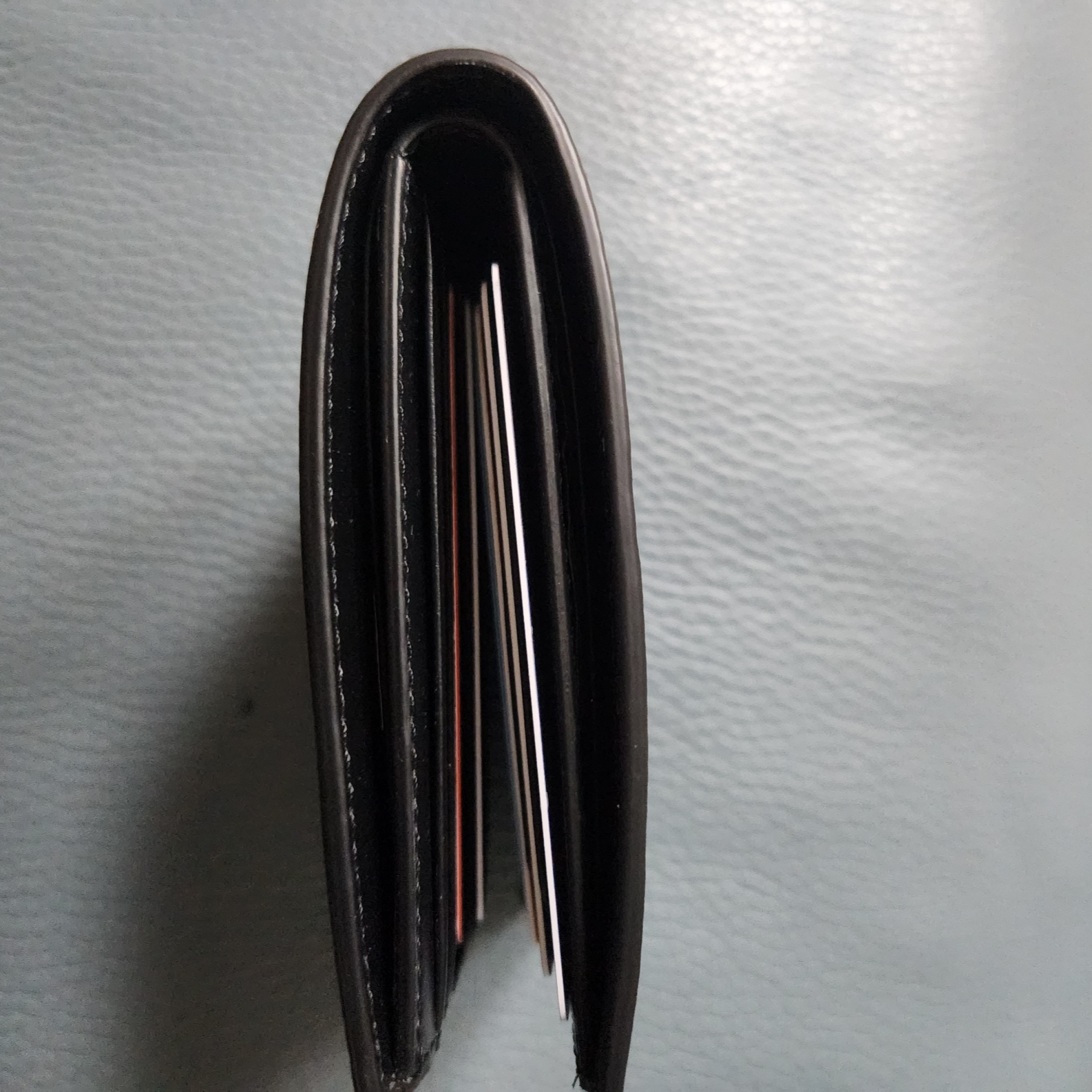 Montblanc Meisterstuck 4810 Wallet 8cc Black 착용 스타일 - 2