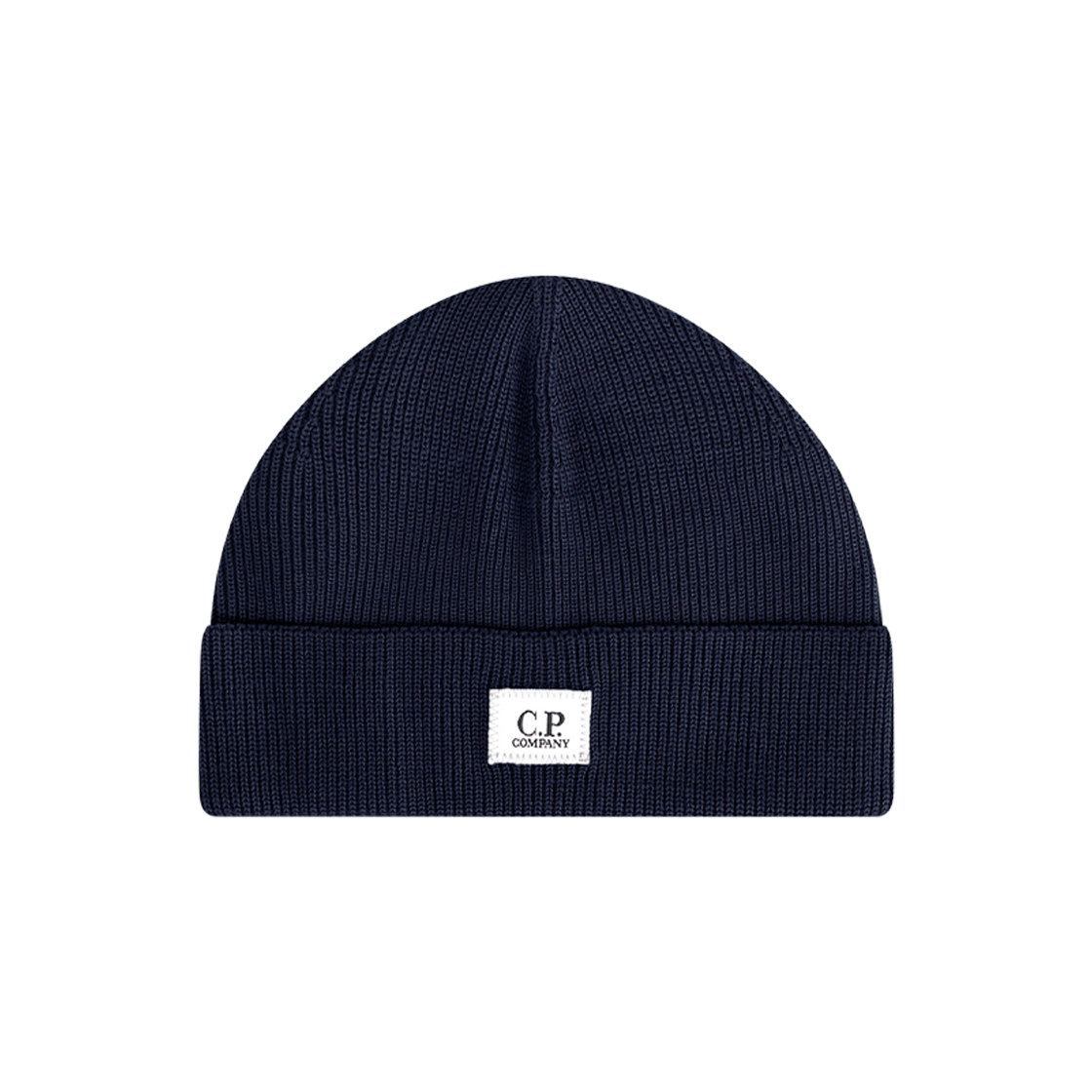 C.P. Company Re-Wool Beanie Total Eclipse Blue - 23FW 상세 이미지 1