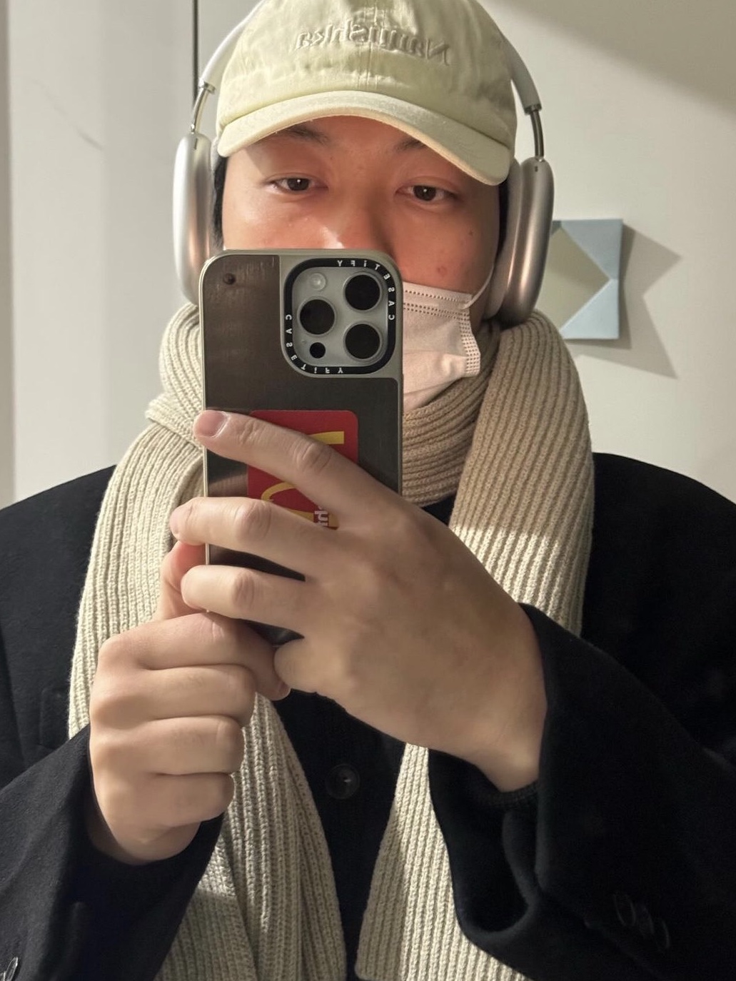 Apple AirPods Max Lightning Silver (Korean Ver.) 착용 스타일
